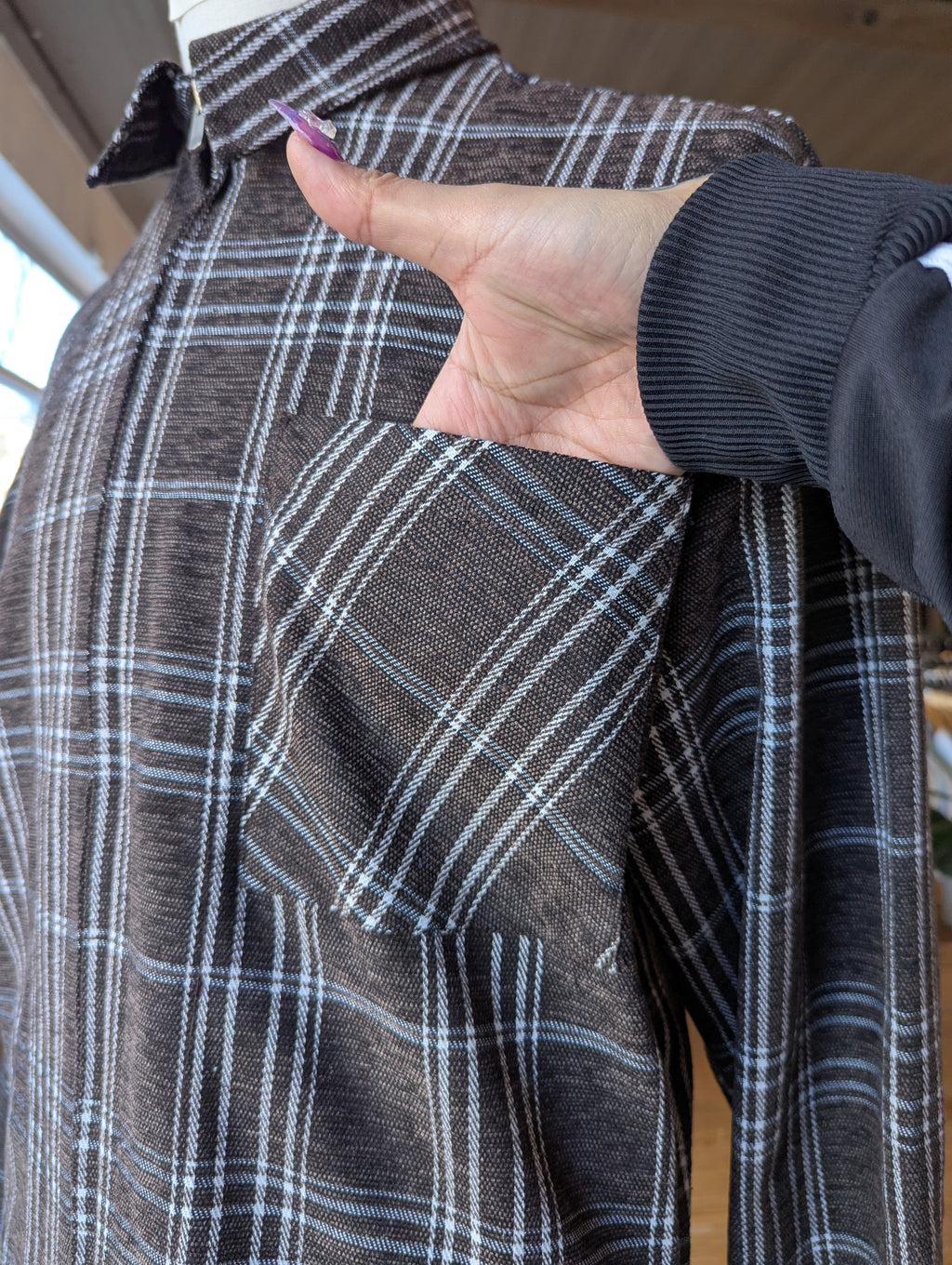 The Gridline Double Zip Jacket