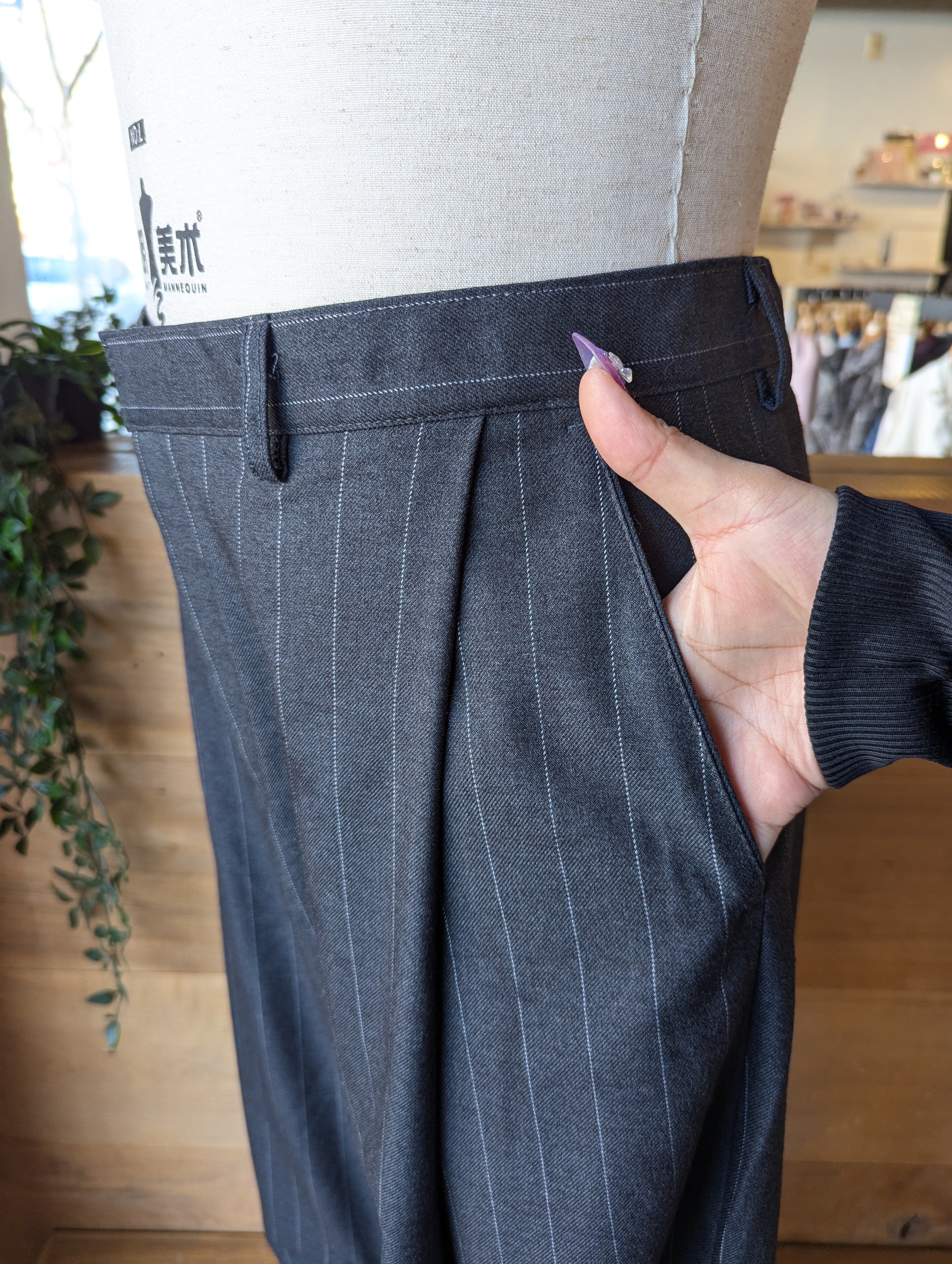 Dapper Pleated Trouser