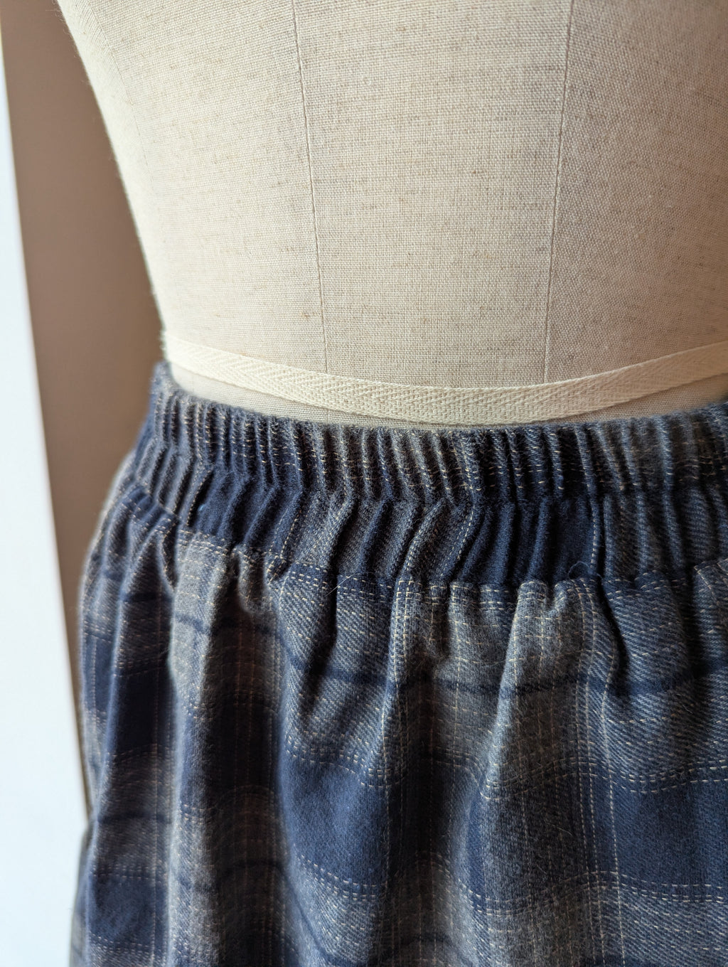 Tiered Scholar Maxi Skirt