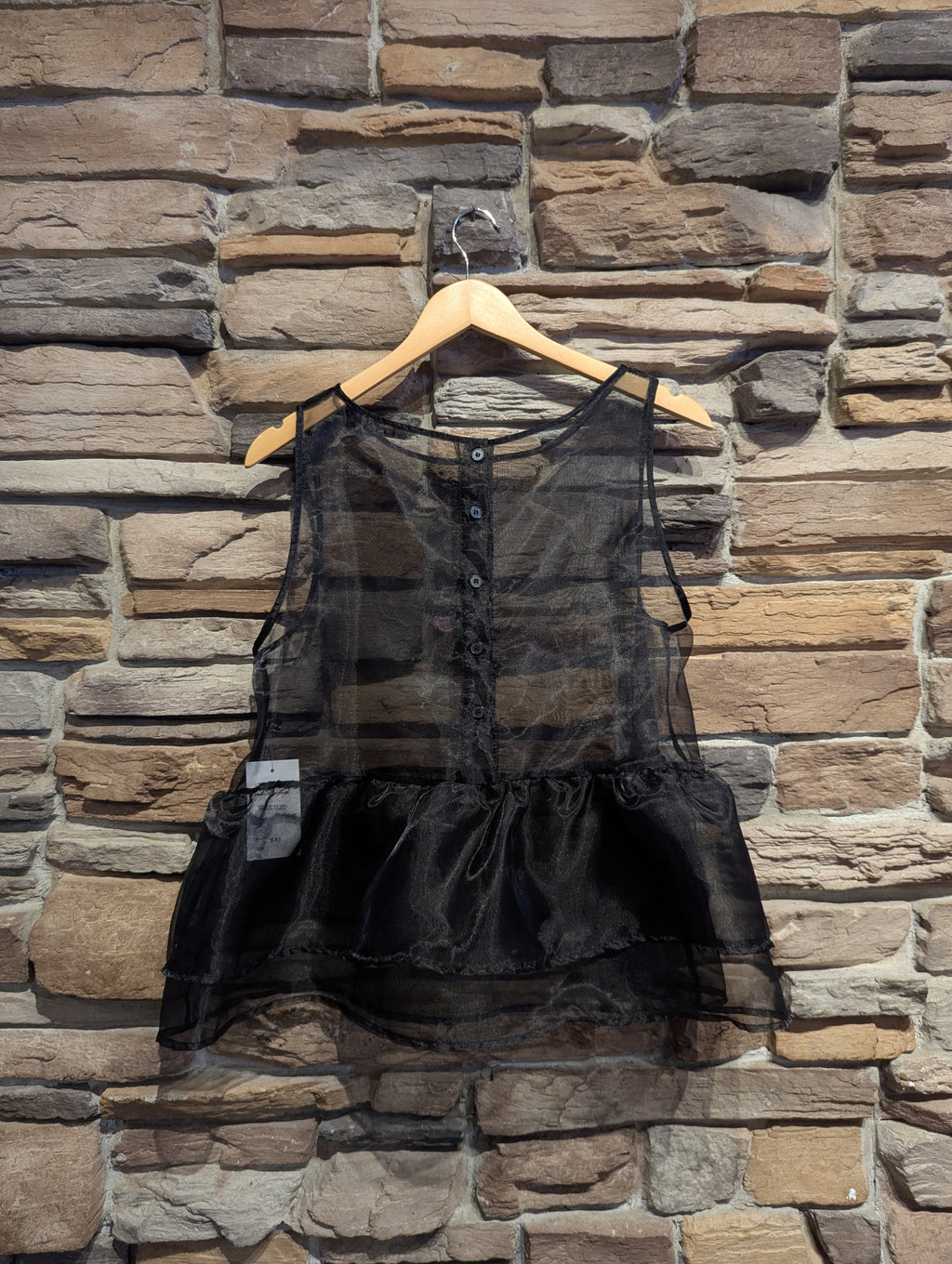 Cloud Ruffle Peplum Top