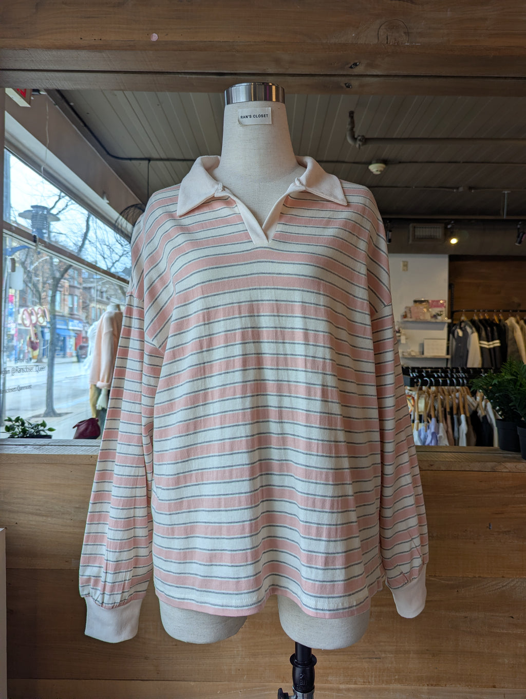 Sunday Stripe Rugby Shirt