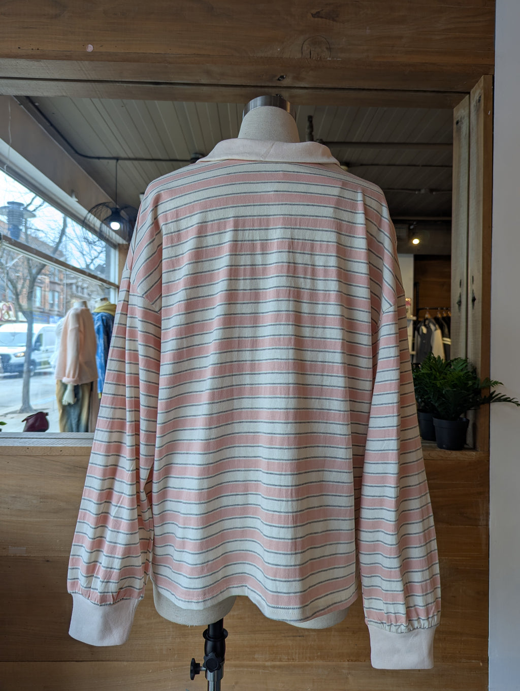 Sunday Stripe Rugby Shirt