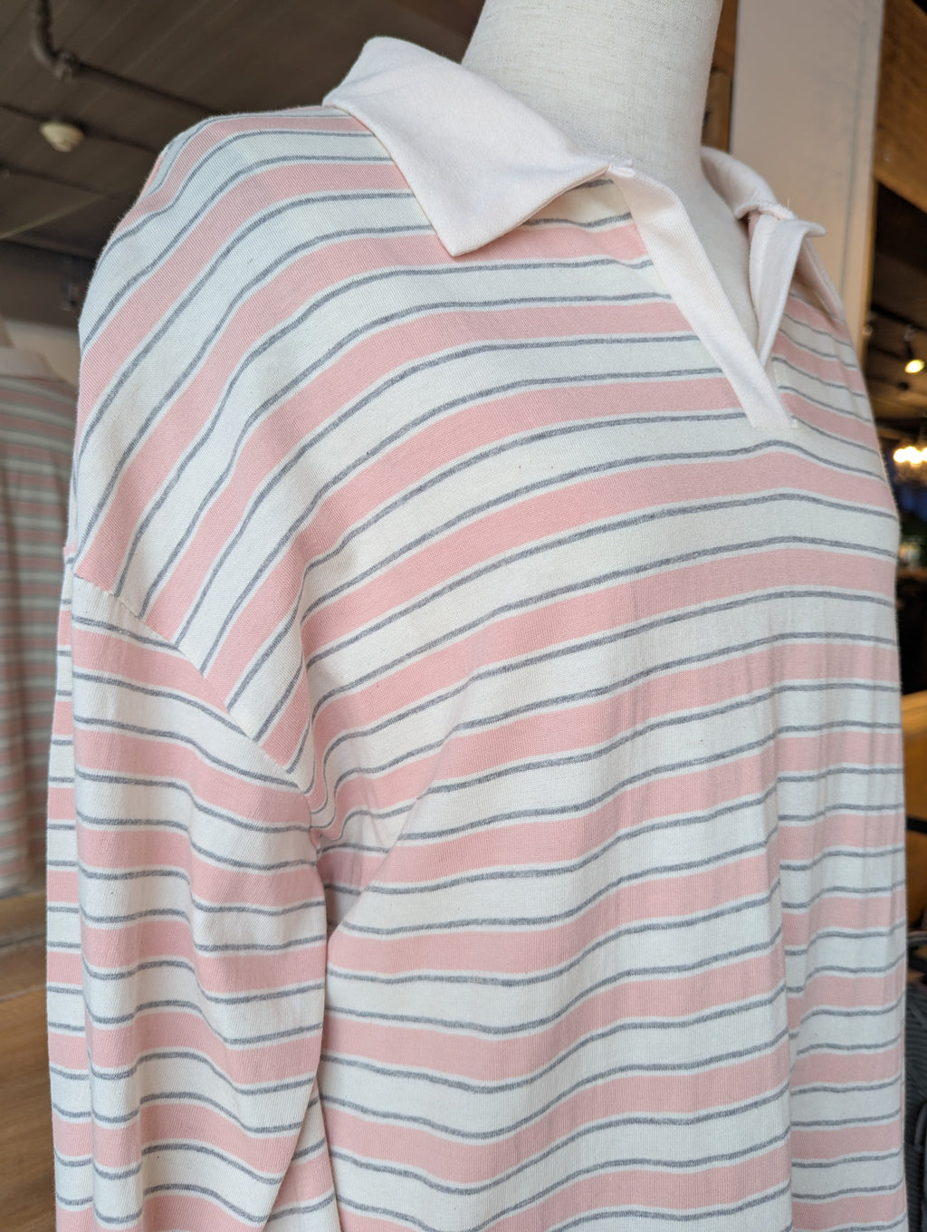 Sunday Stripe Rugby Shirt