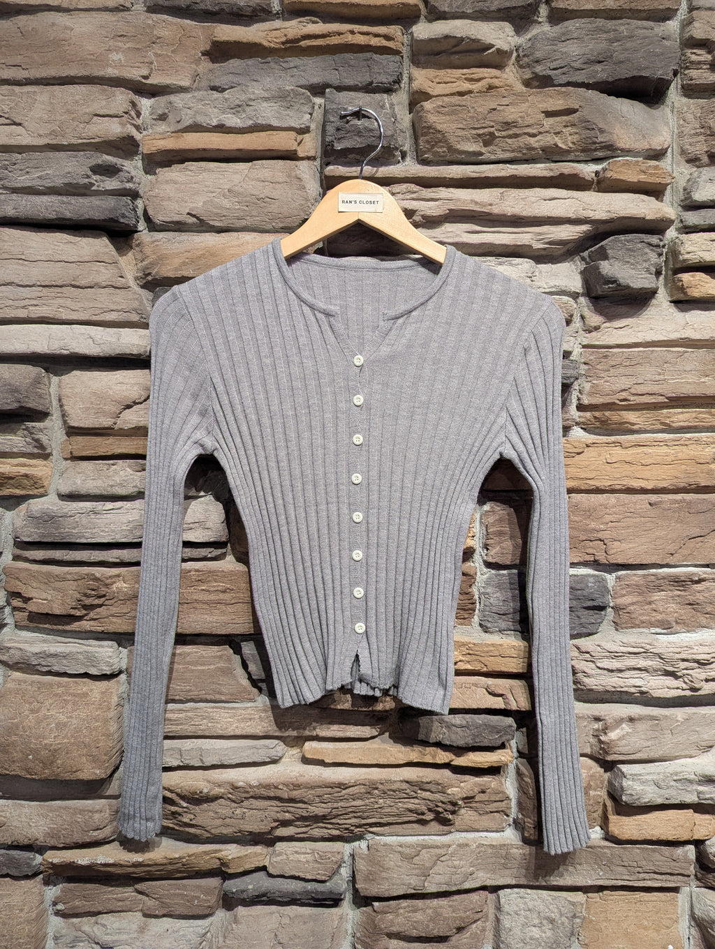 Everyday Ribbed Cardigan