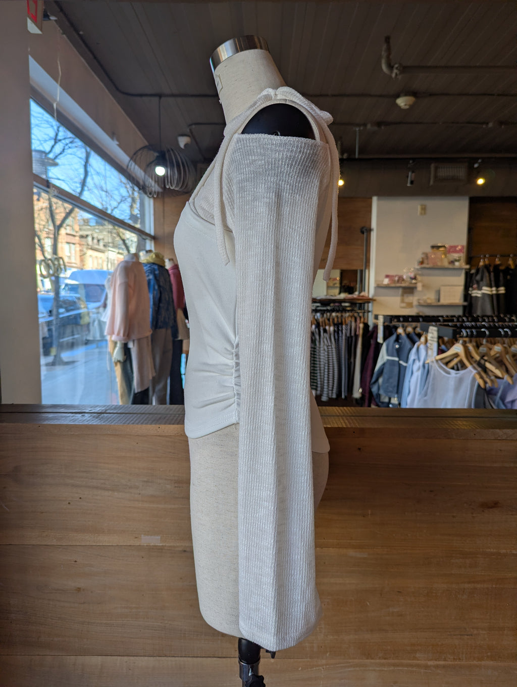 Veil Tie Top