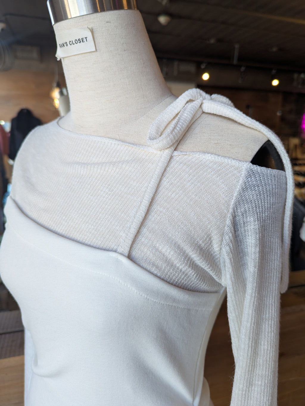 Veil Tie Top