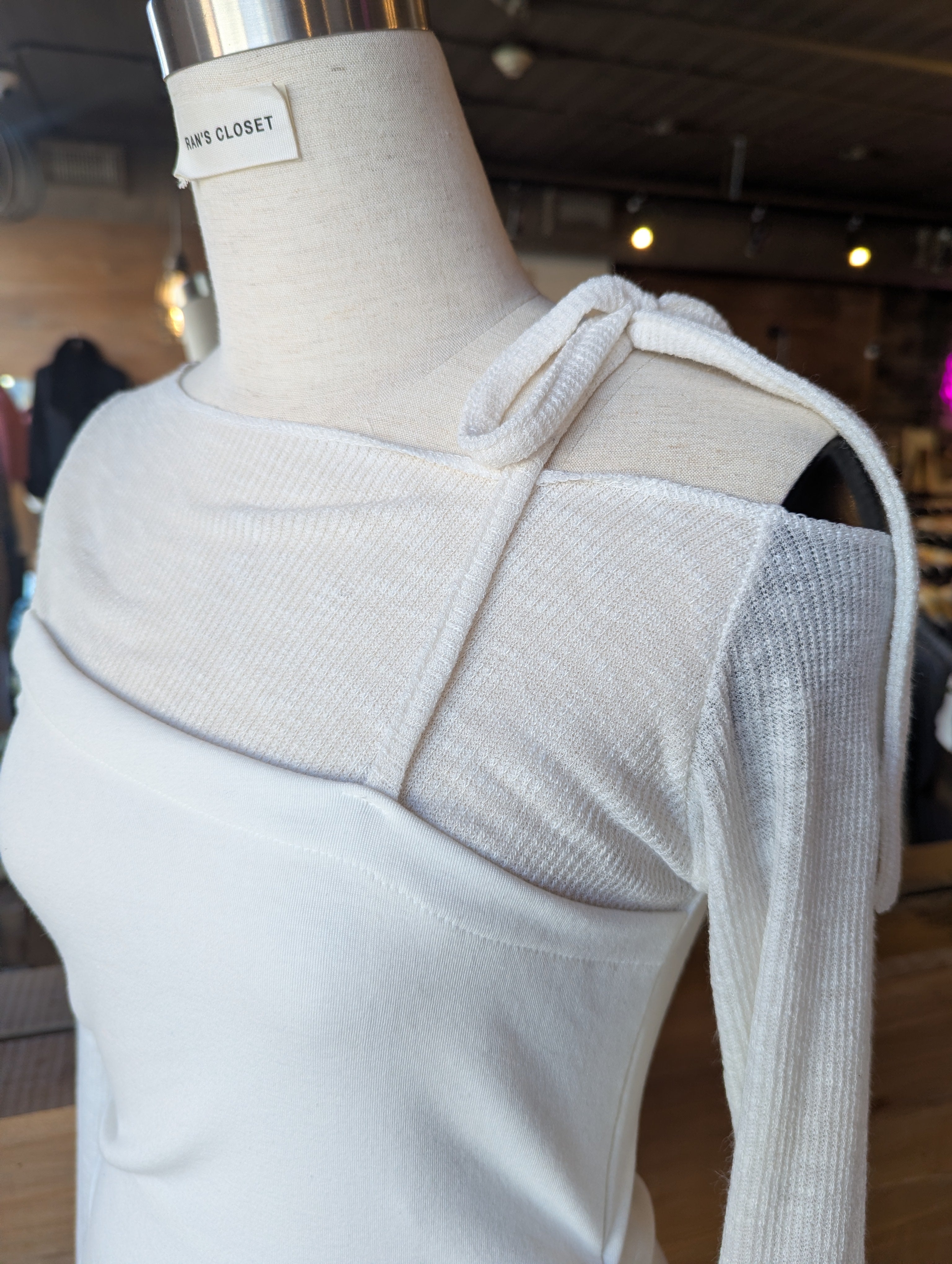 Veil Tie Top
