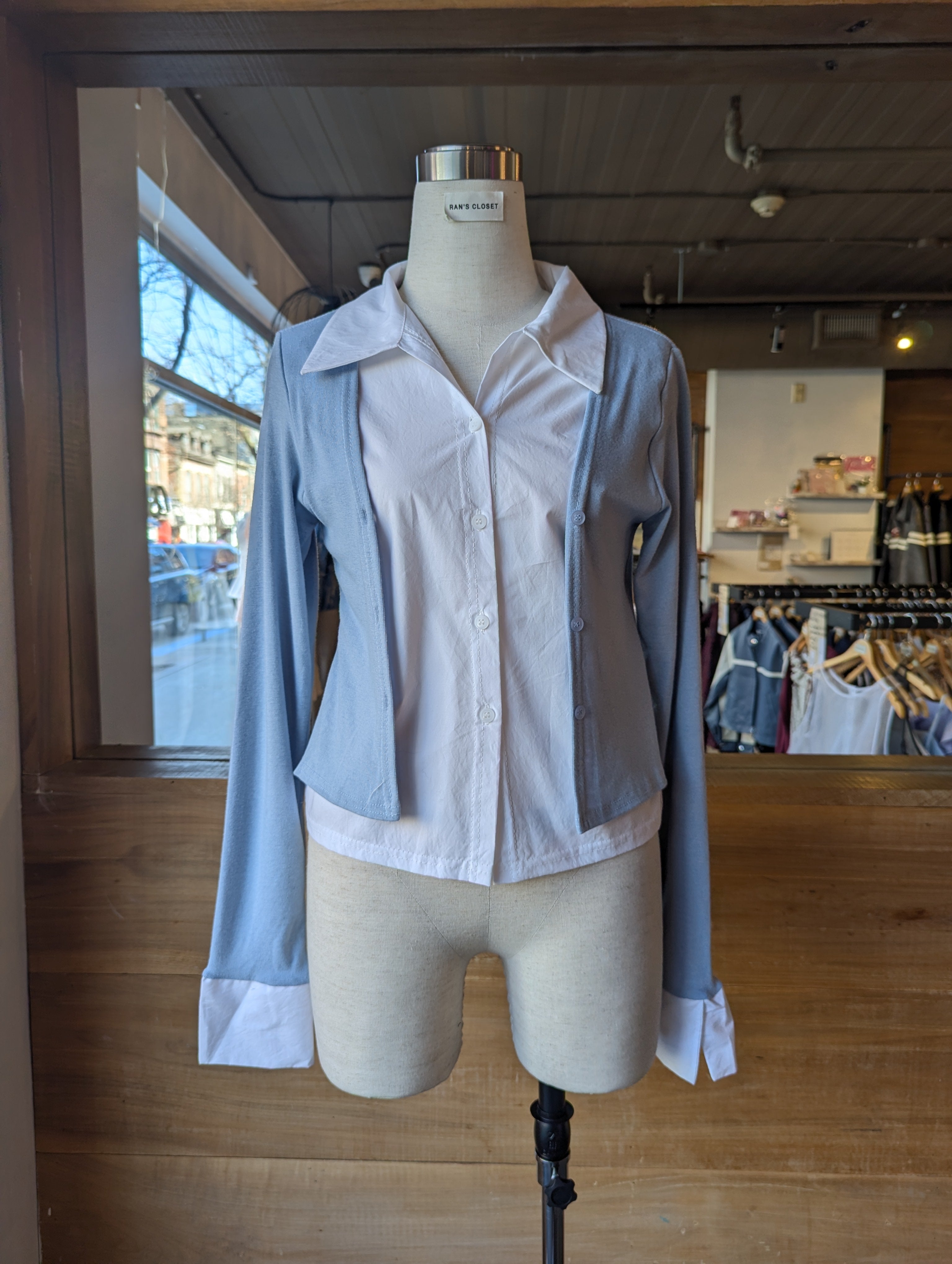 Scholar Button-Up Cardigan