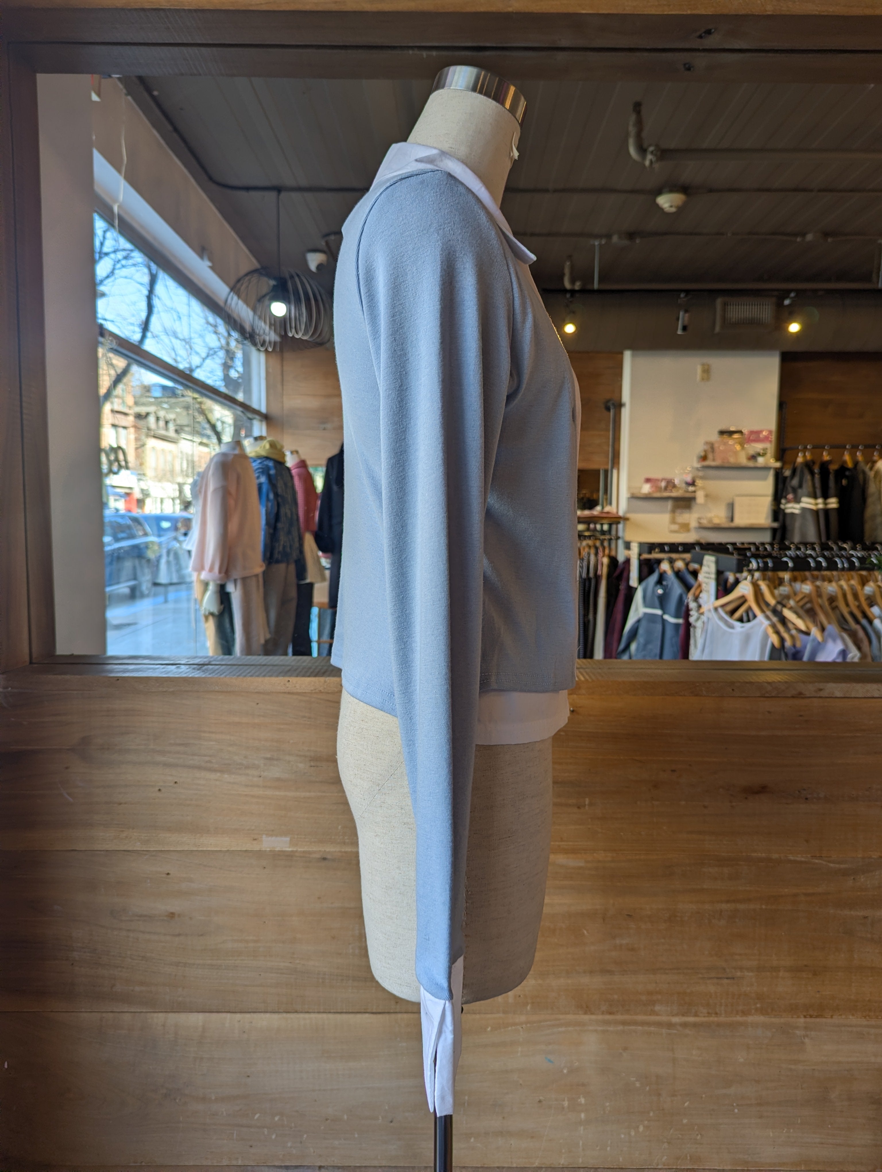 Scholar Button-Up Cardigan