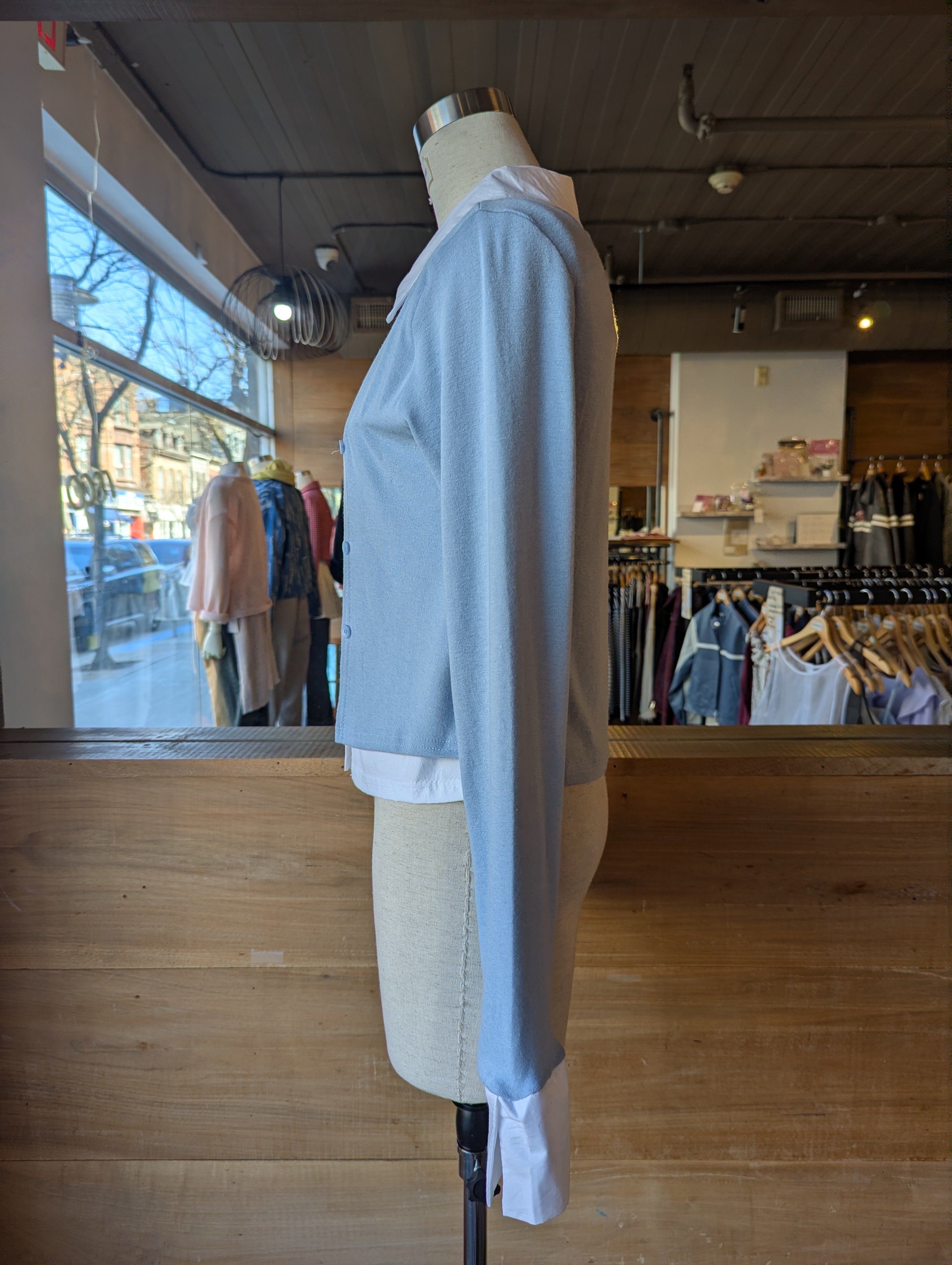Scholar Button-Up Cardigan