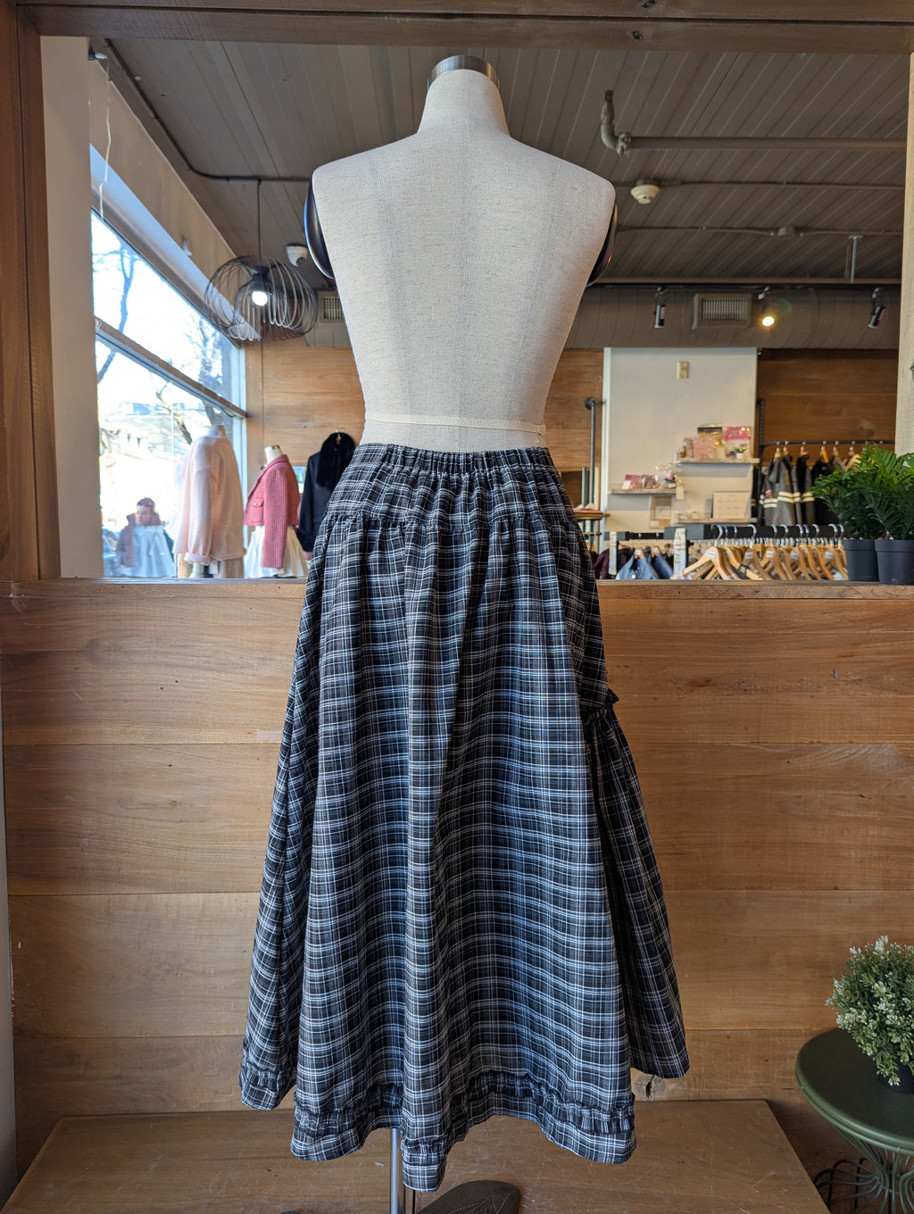 Ivy Plaid Skirt