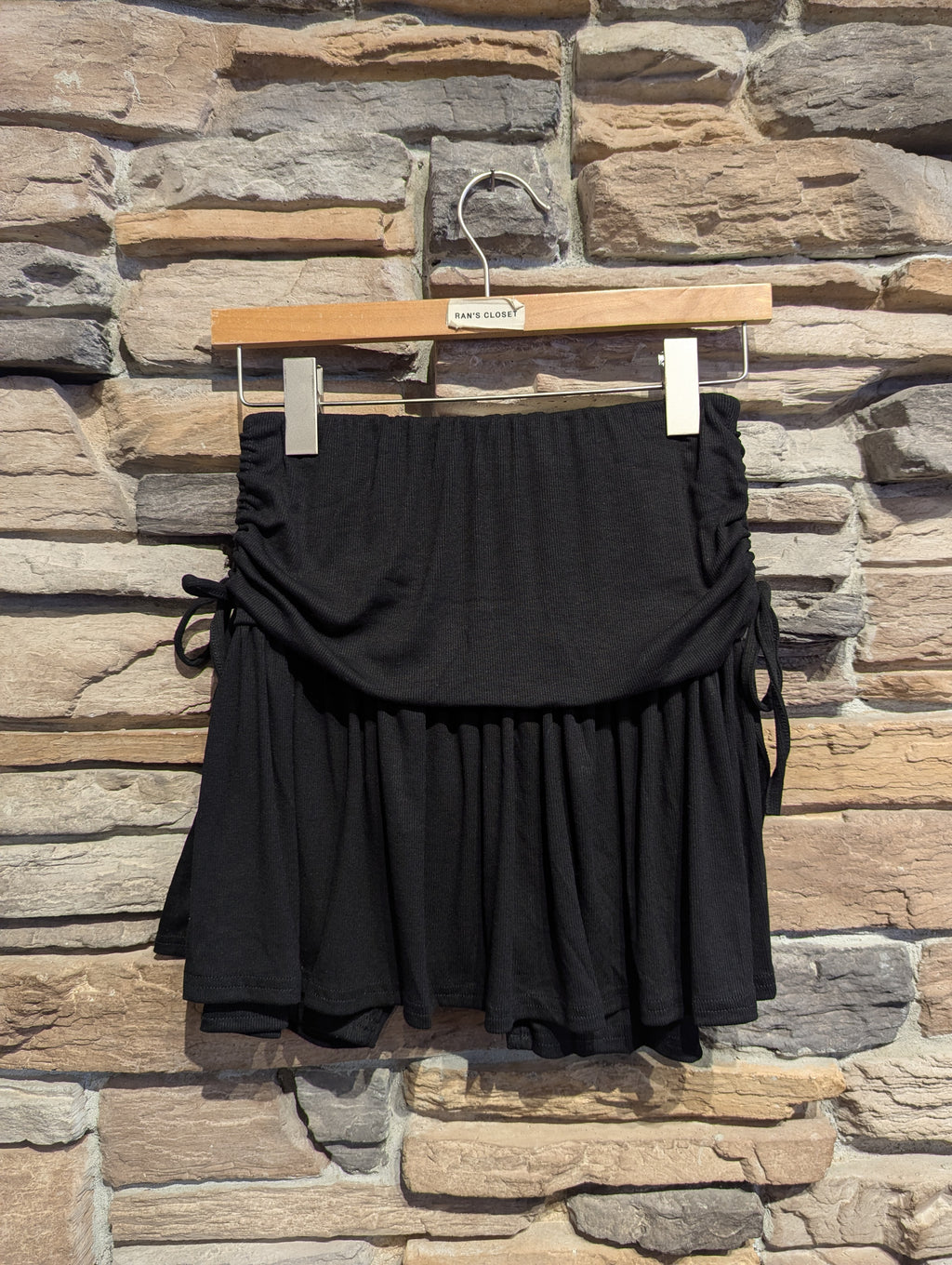 Ruched Jersey Motion Skirt