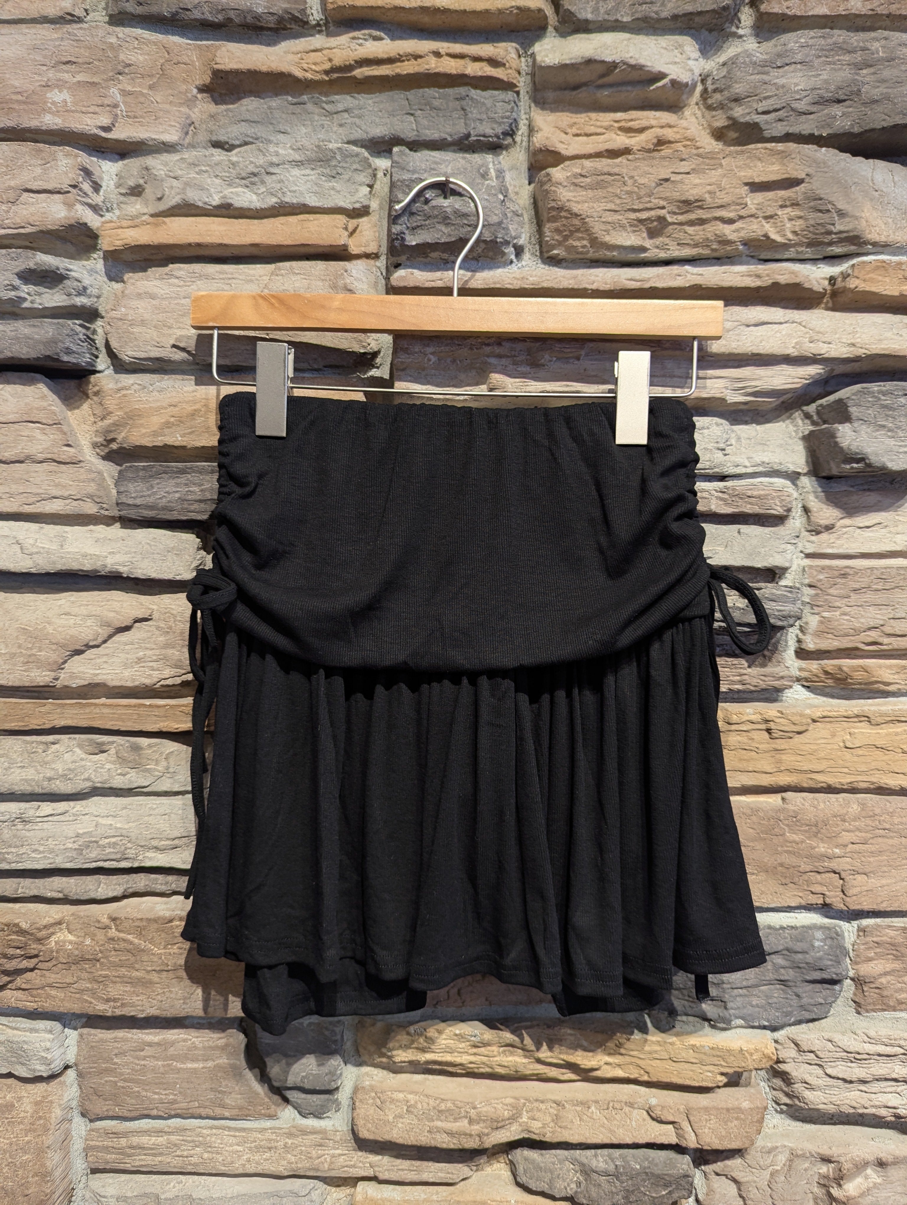 Ruched Jersey Motion Skirt