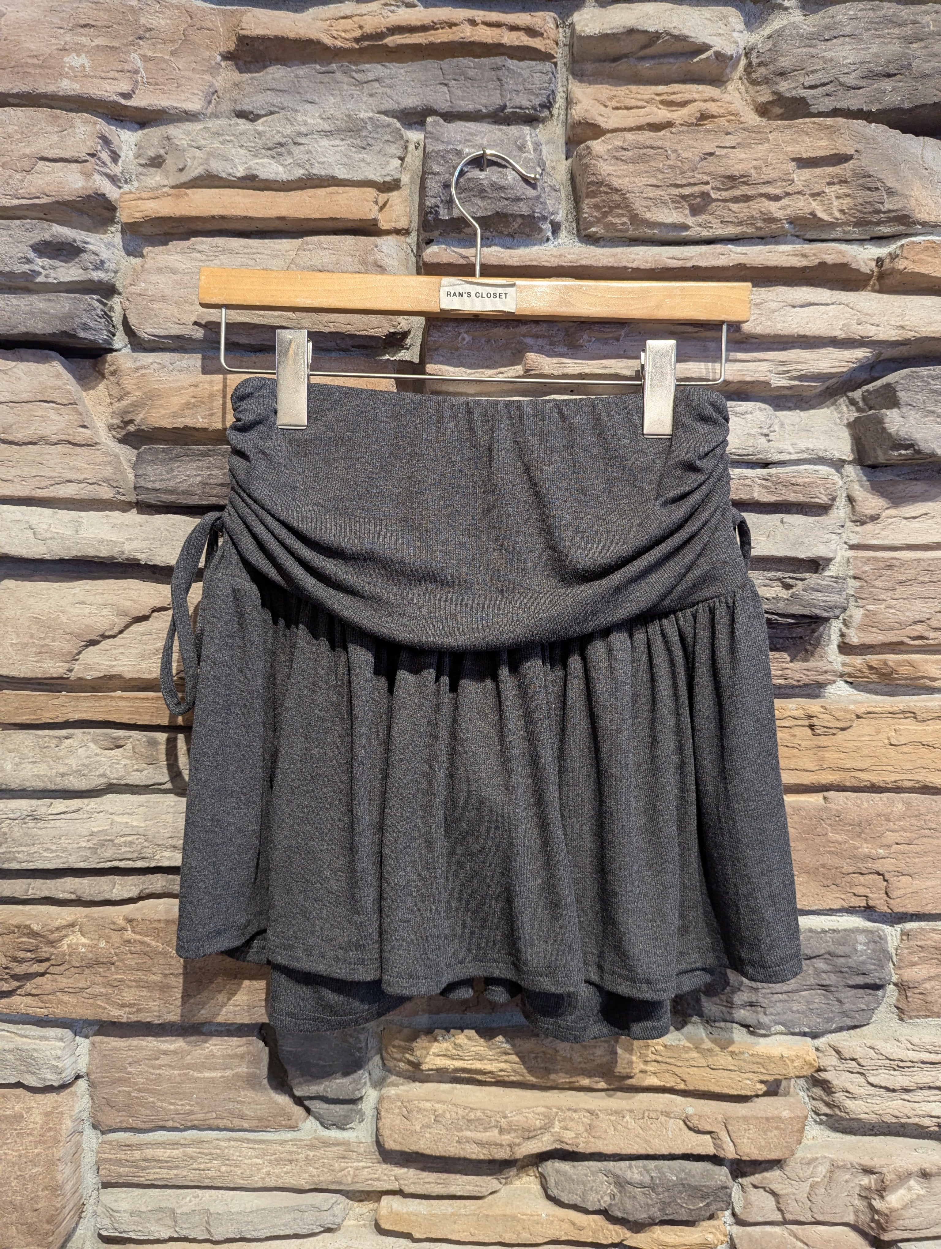 Ruched Jersey Motion Skirt