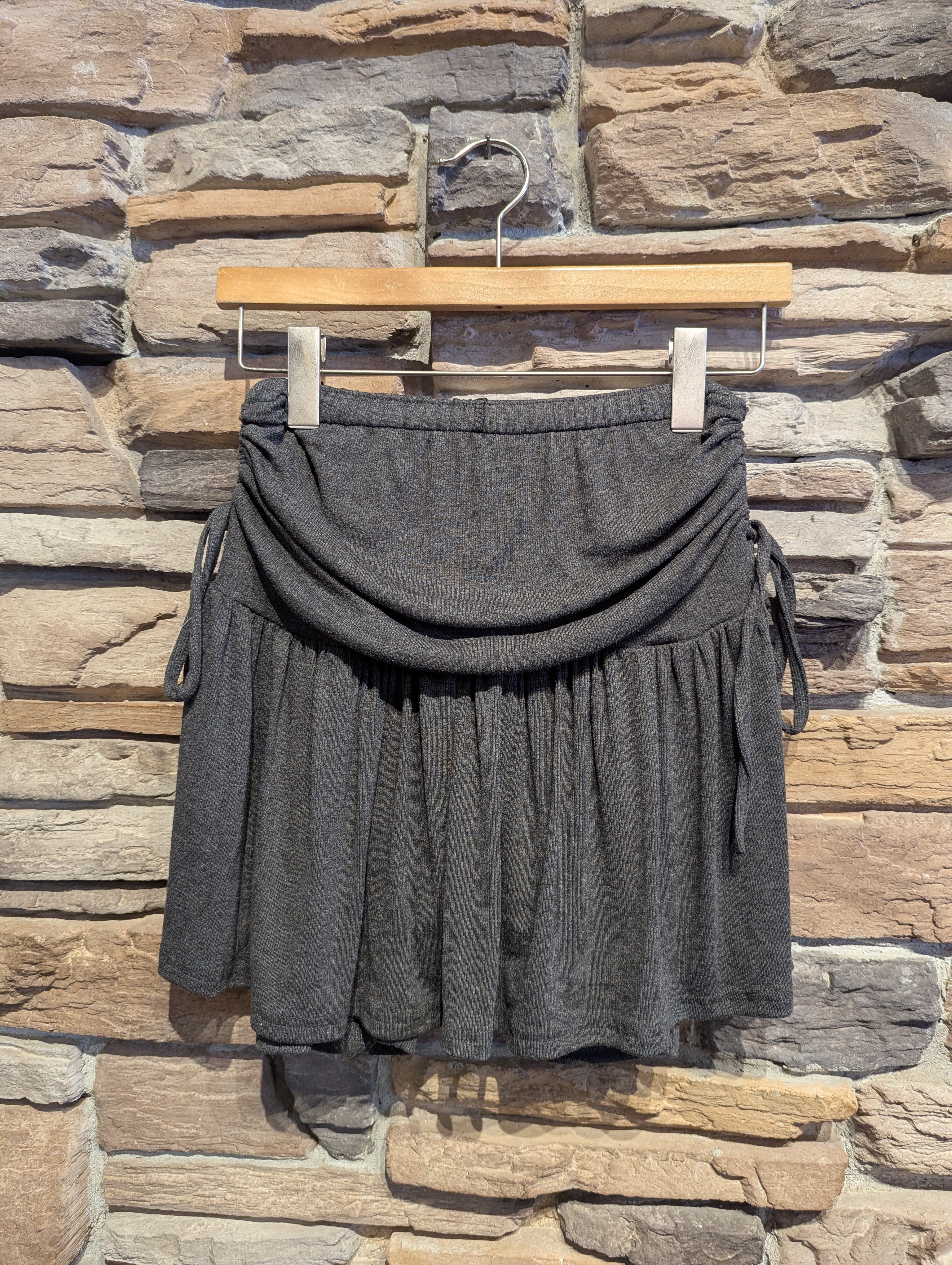 Ruched Jersey Motion Skirt