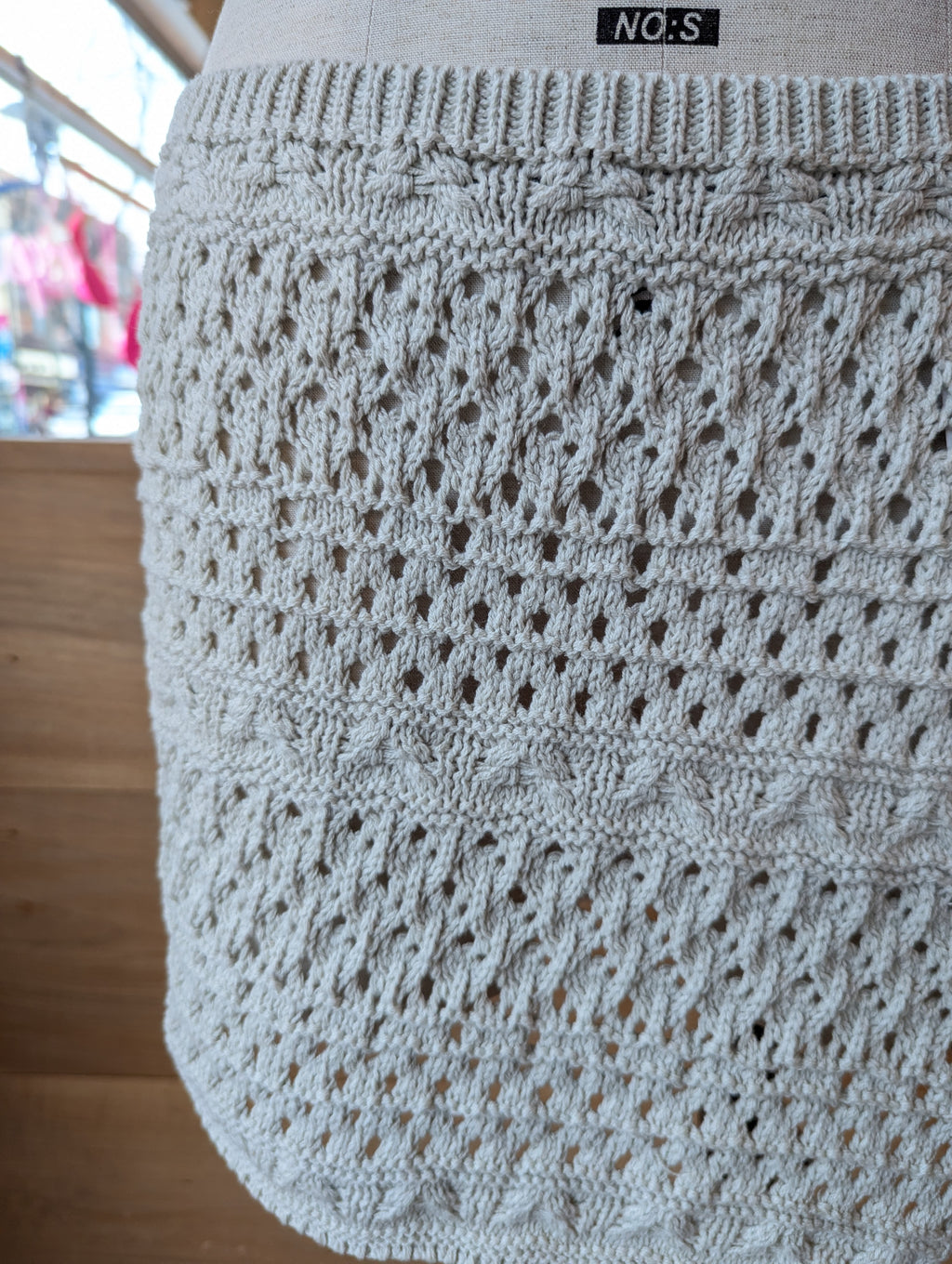 Coastal Knit Layering Skirt