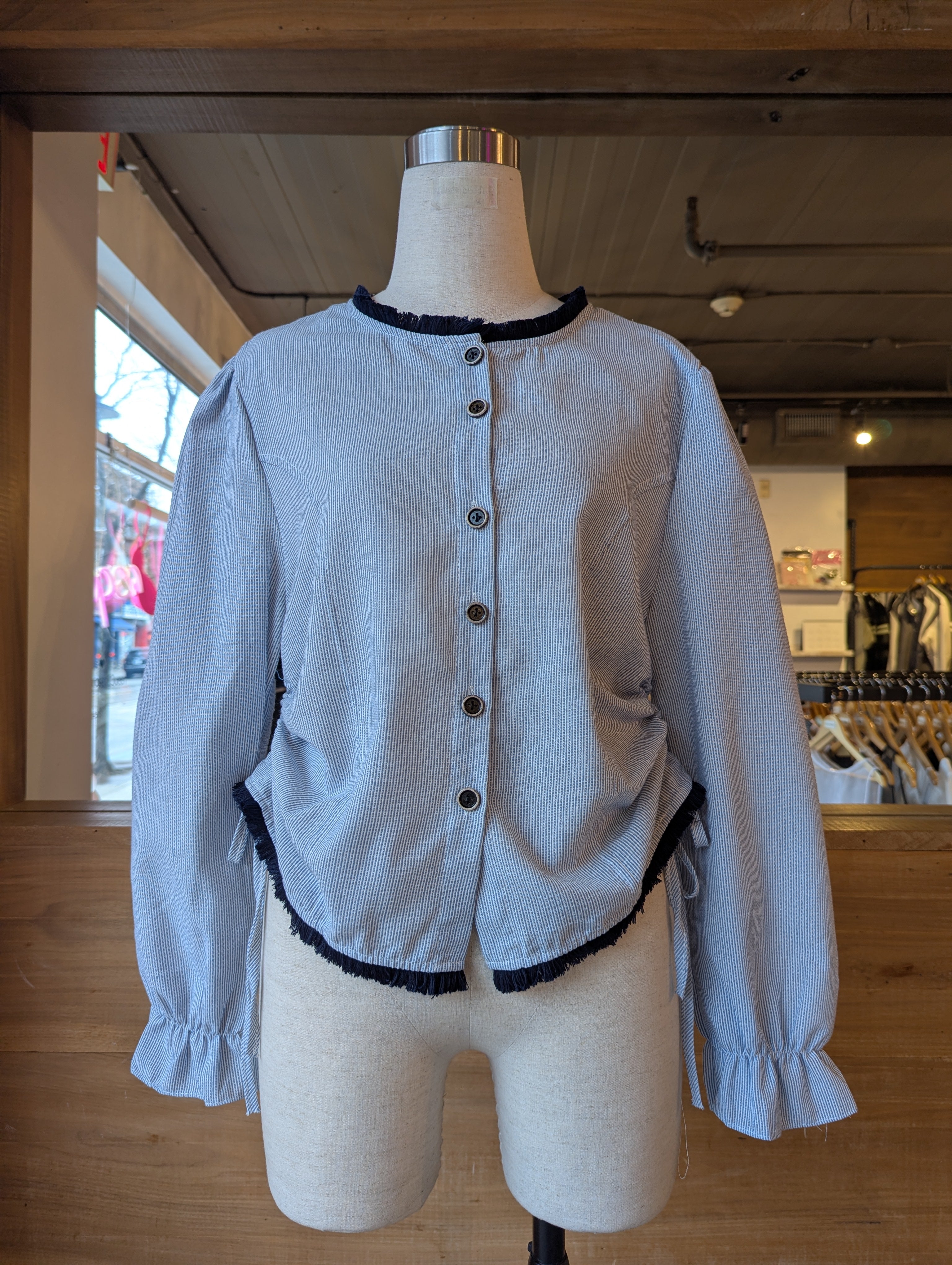 Darling Button Up Blouse