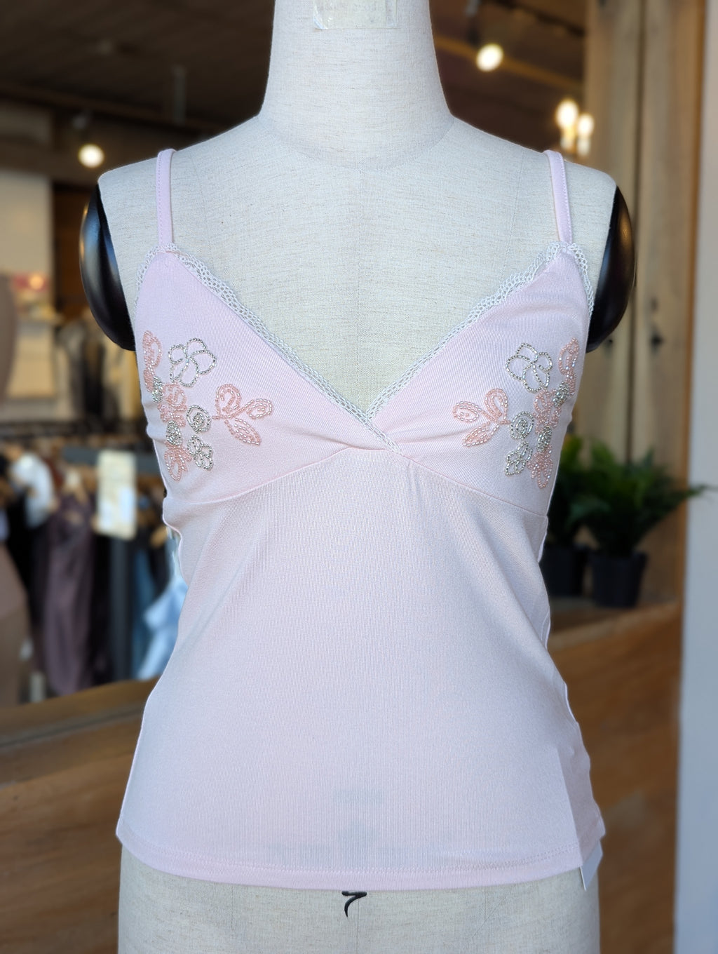 Bloom Beaded Tank Top