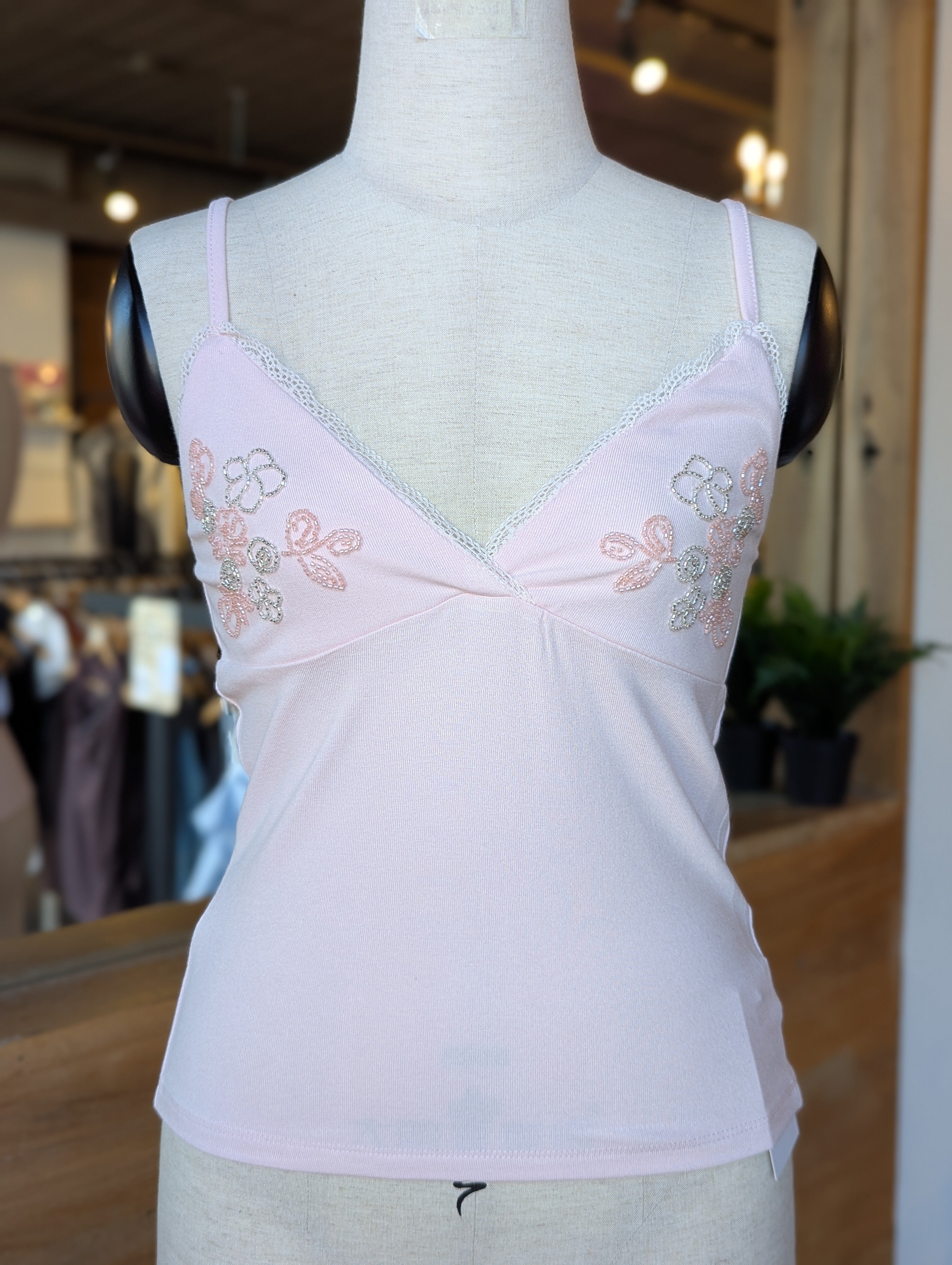 Bloom Beaded Tank Top