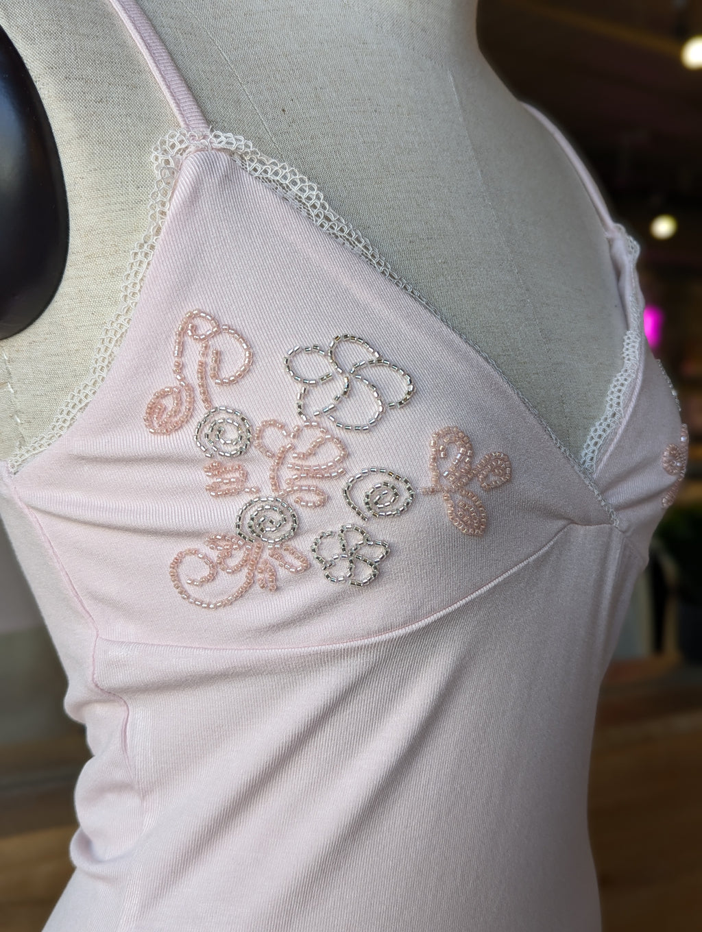 Bloom Beaded Tank Top