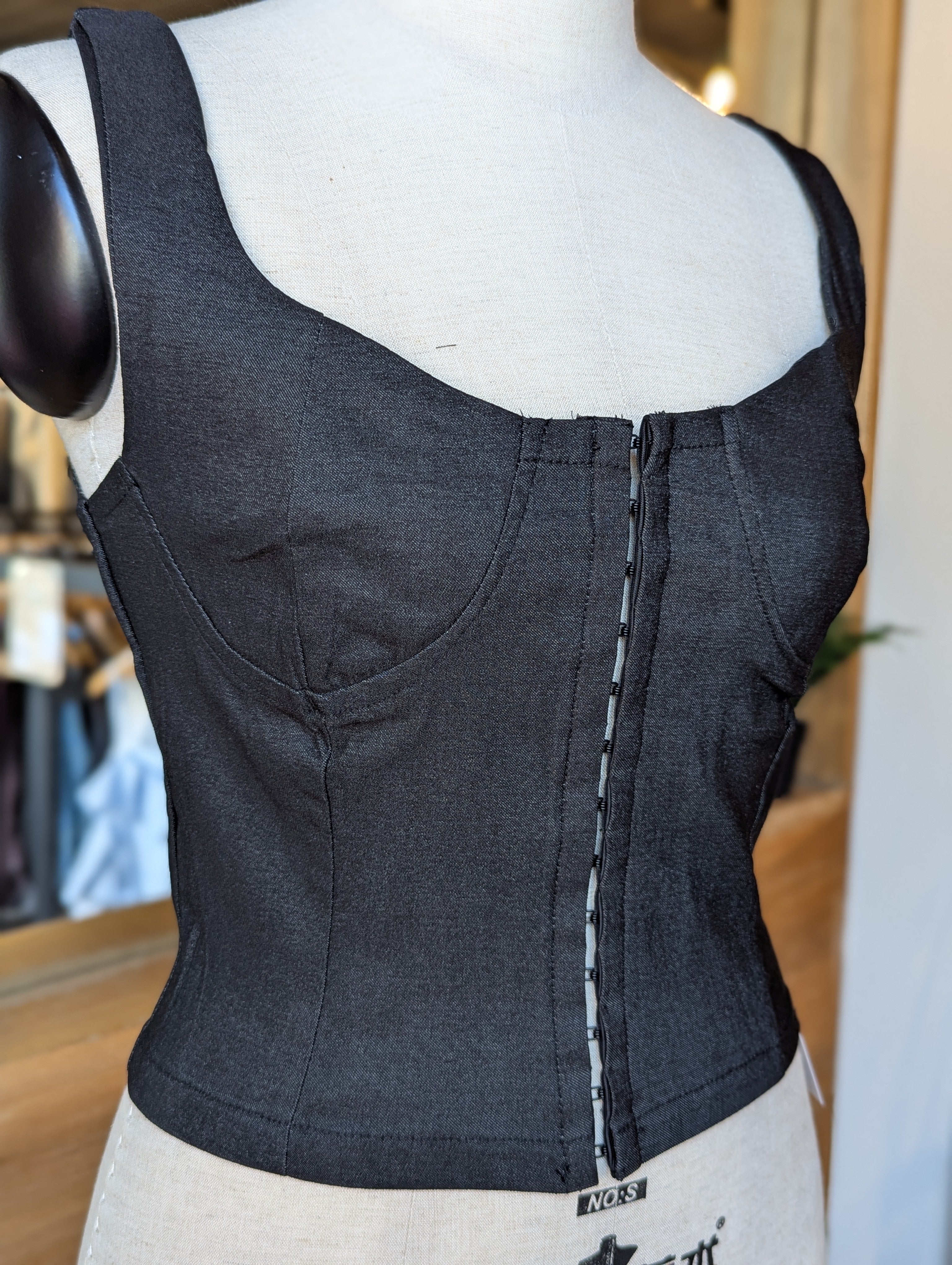 Hourglass Corset and Tie Set
