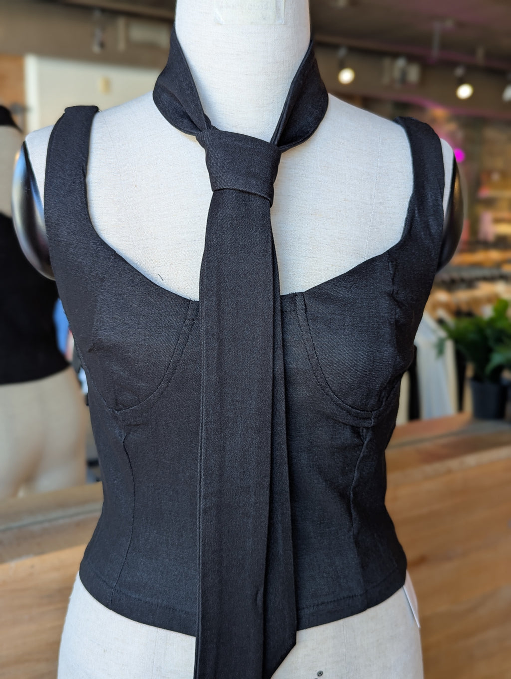 Hourglass Corset and Tie Set