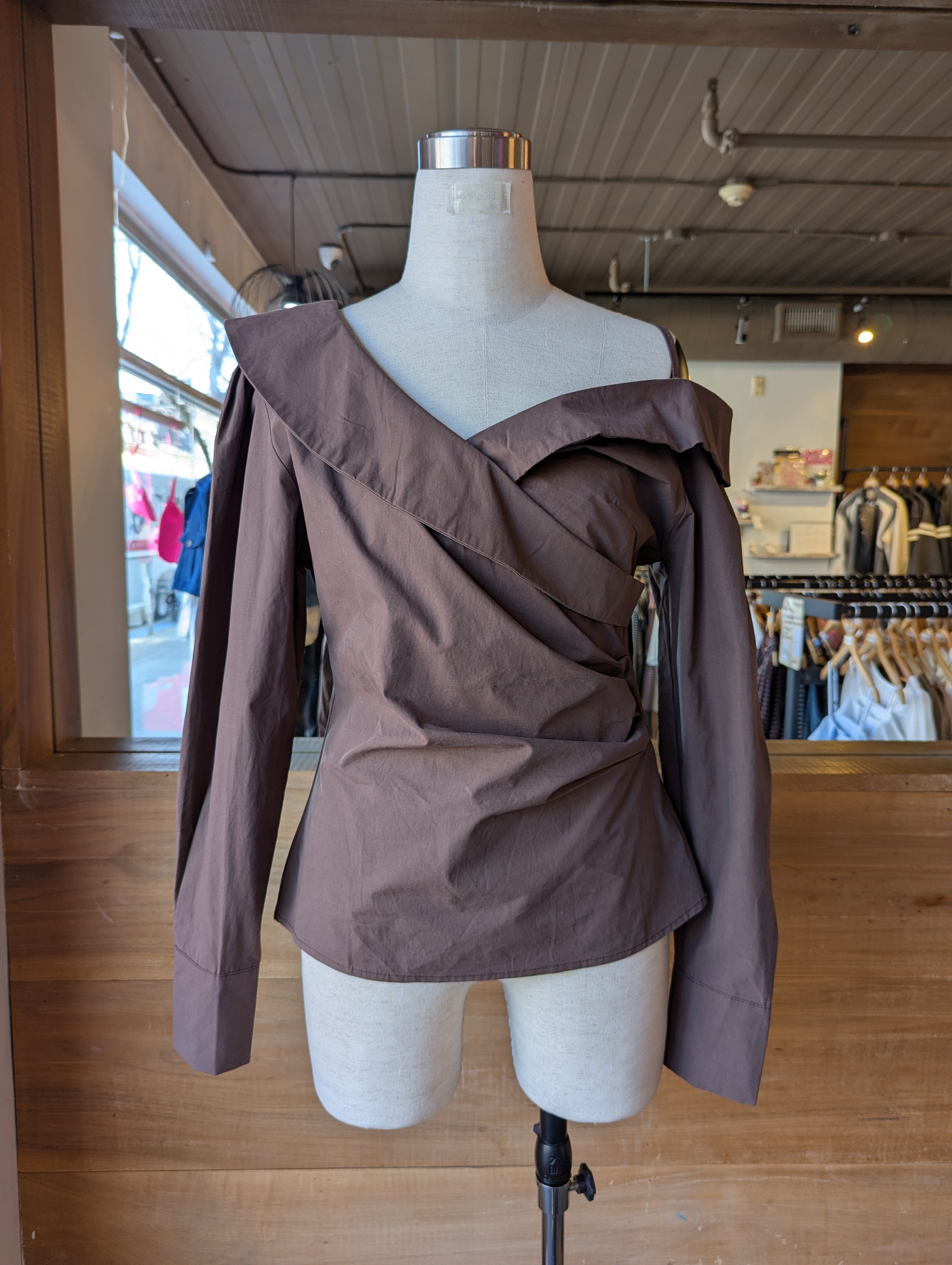 Riviera Draped Top