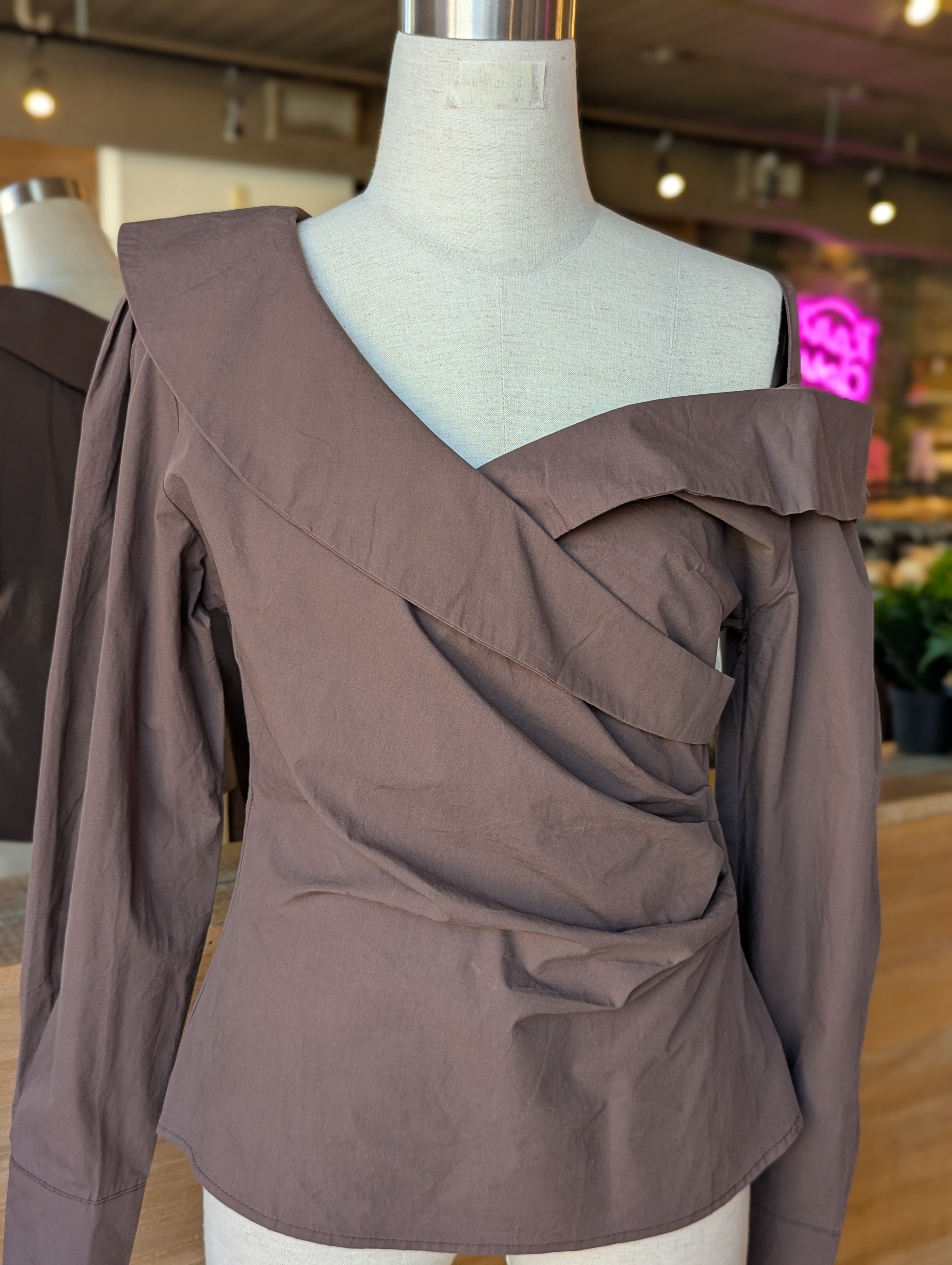 Riviera Draped Top