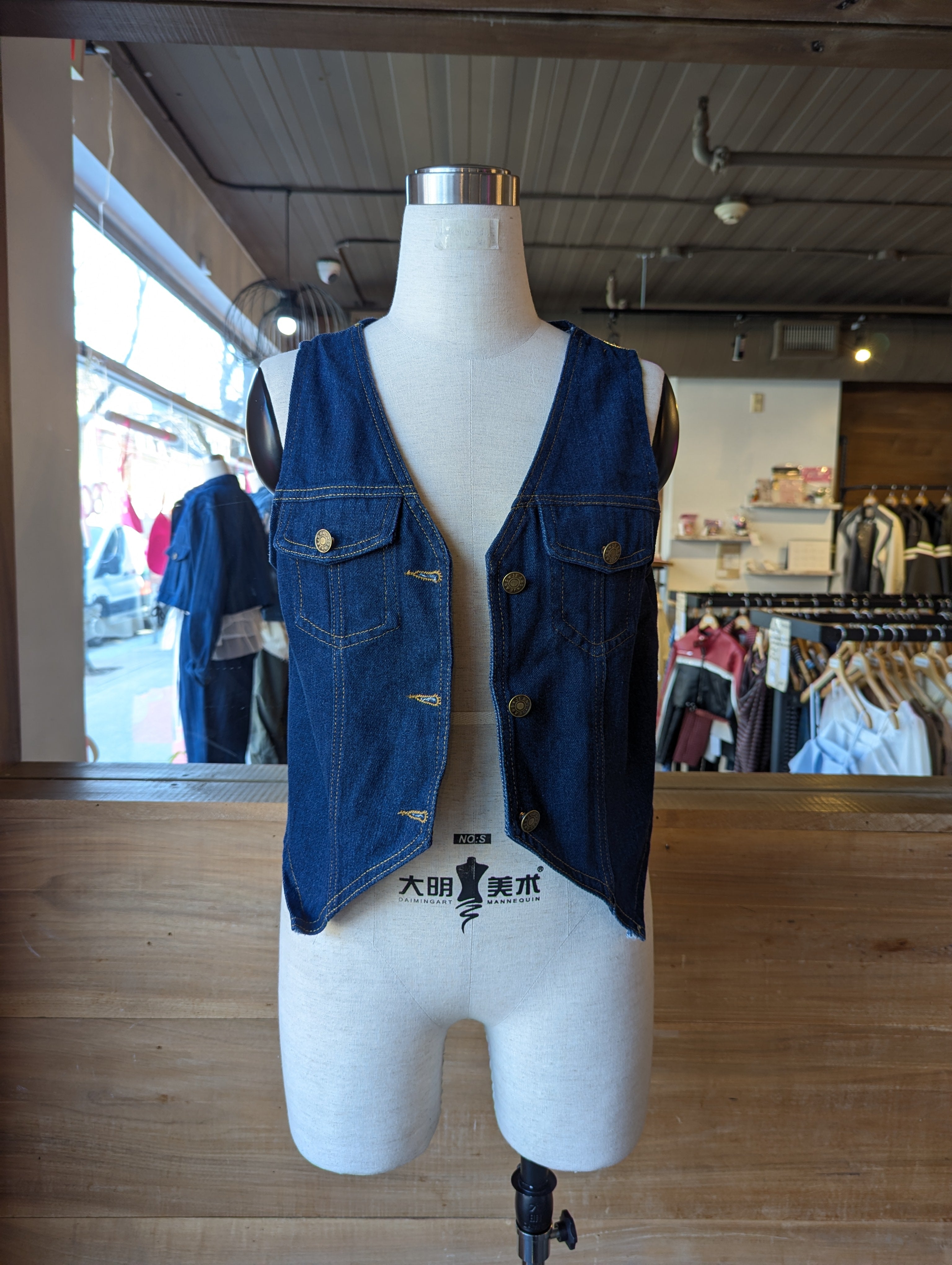 Denim Essentials Vest