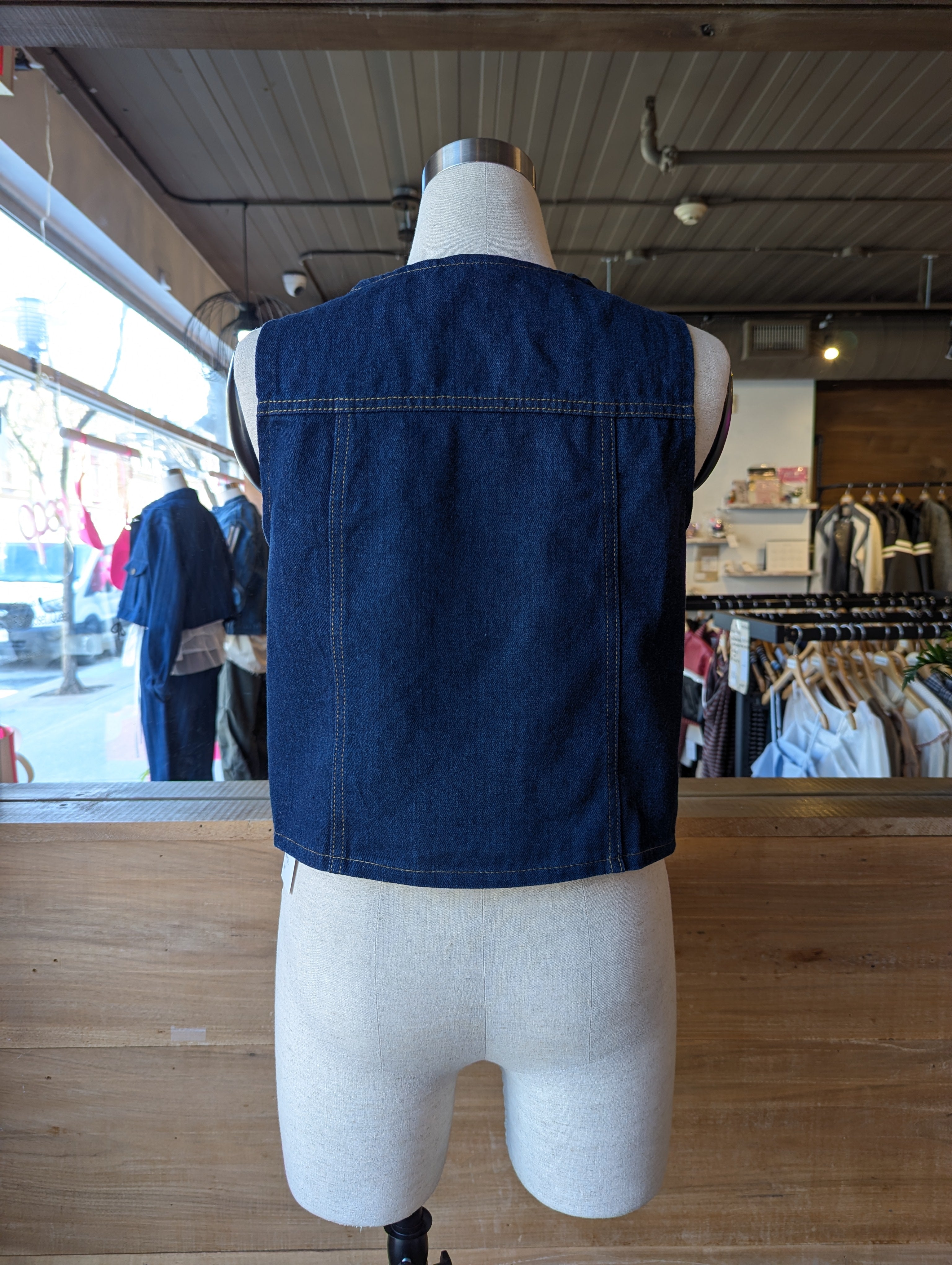 Denim Essentials Vest