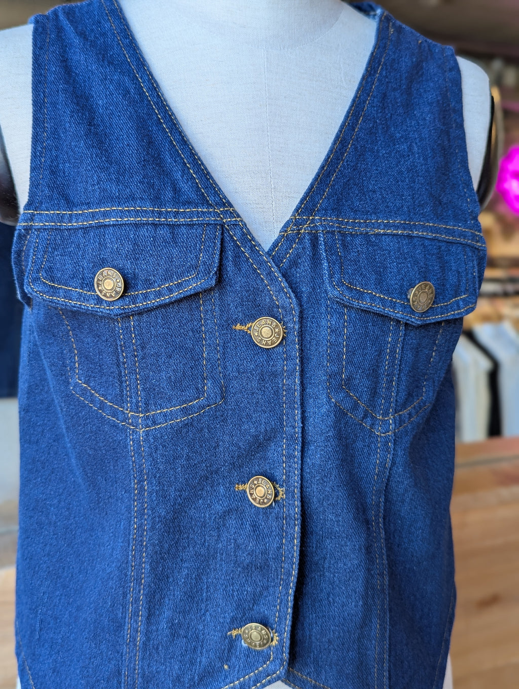 Denim Essentials Vest