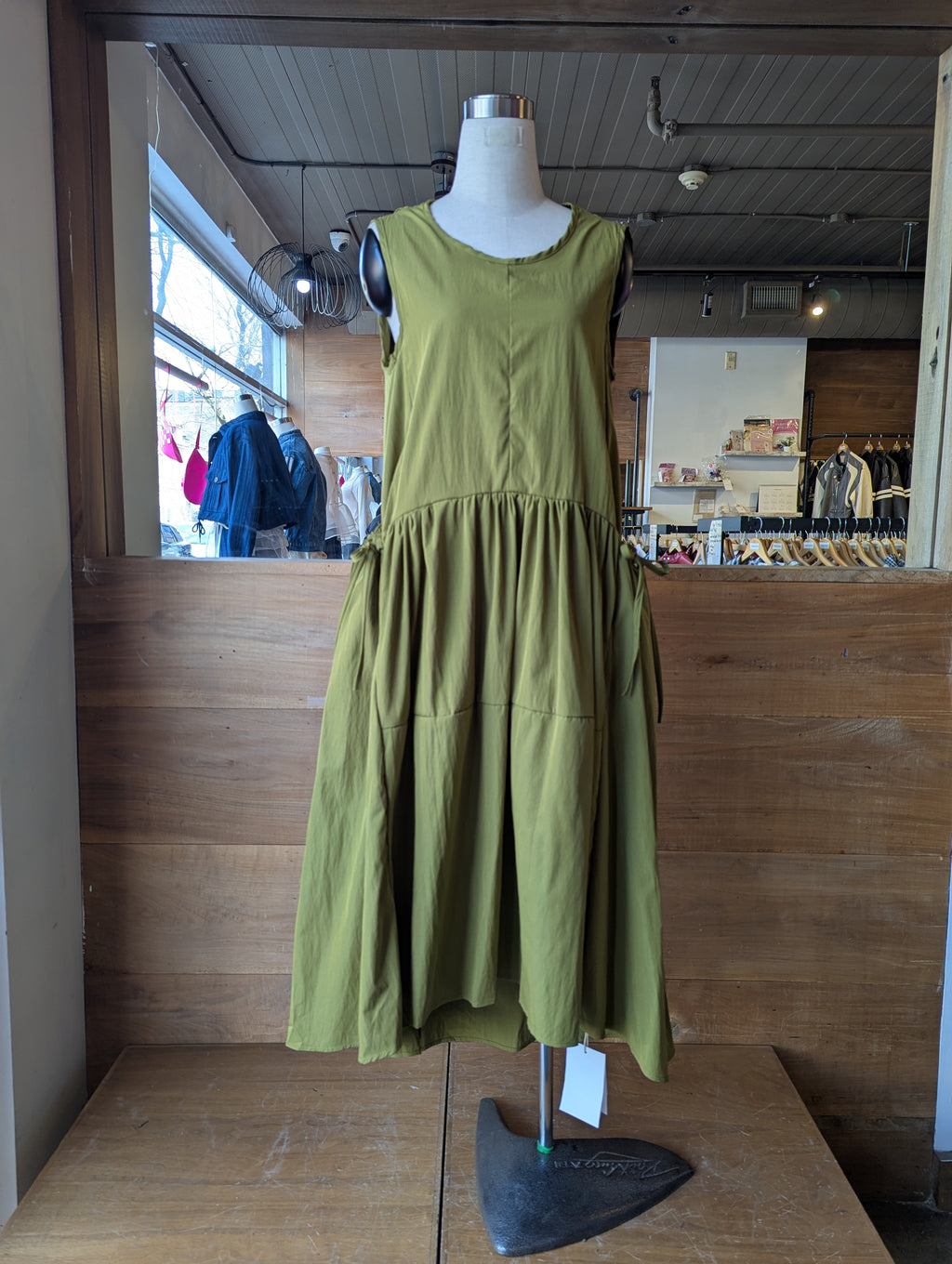 Verdant Echo Dress