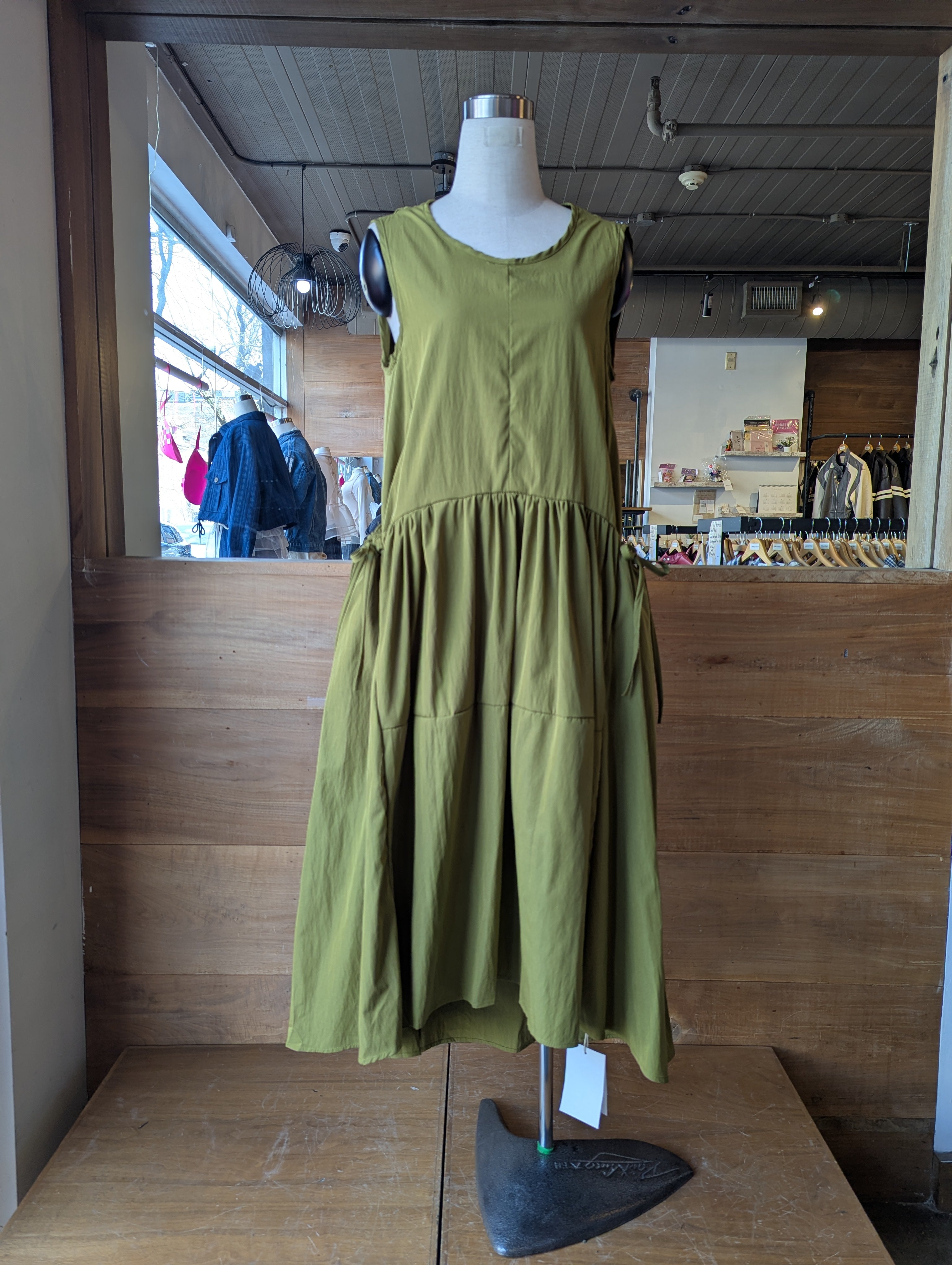 Verdant Echo Dress