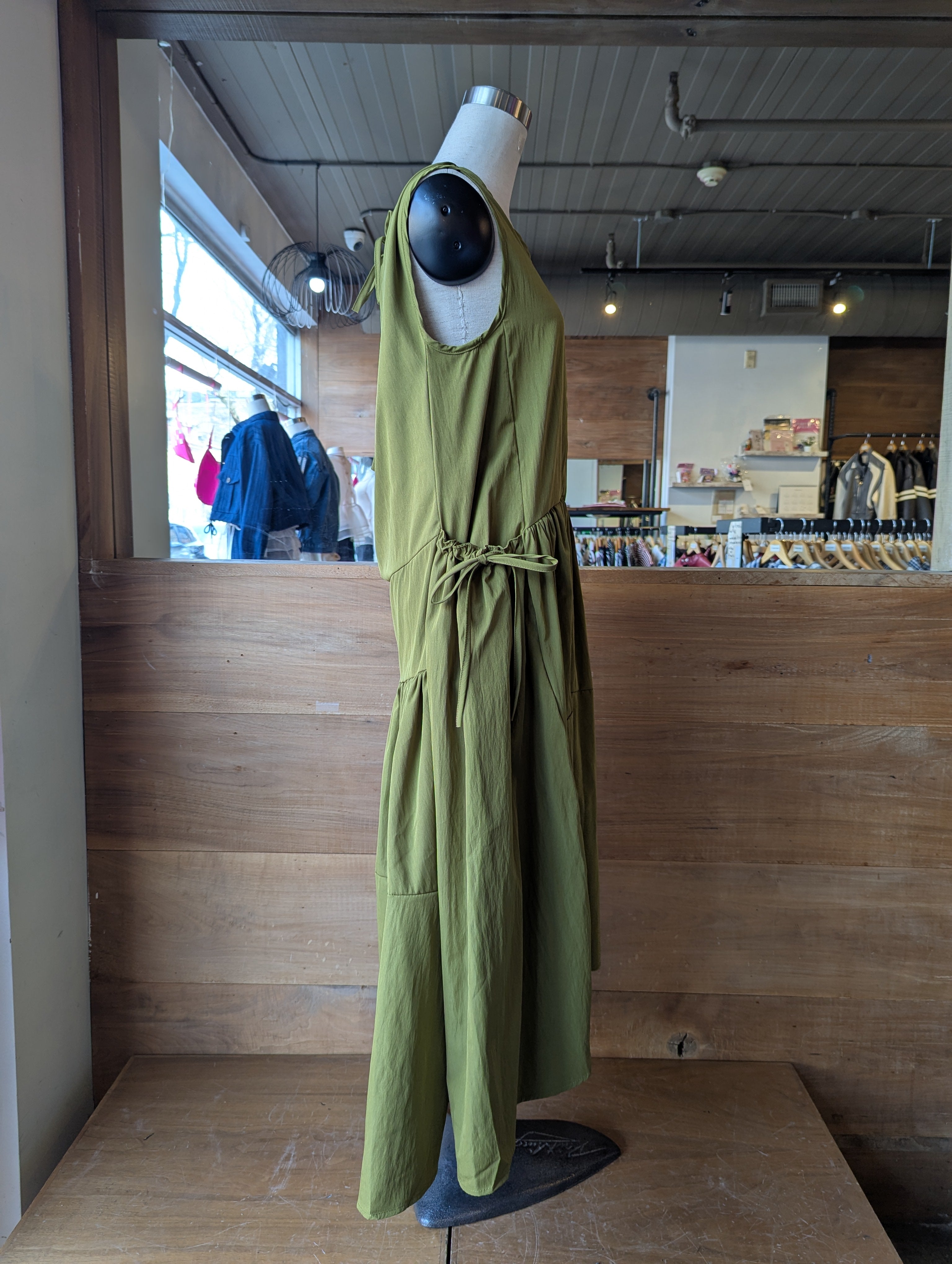 Verdant Echo Dress