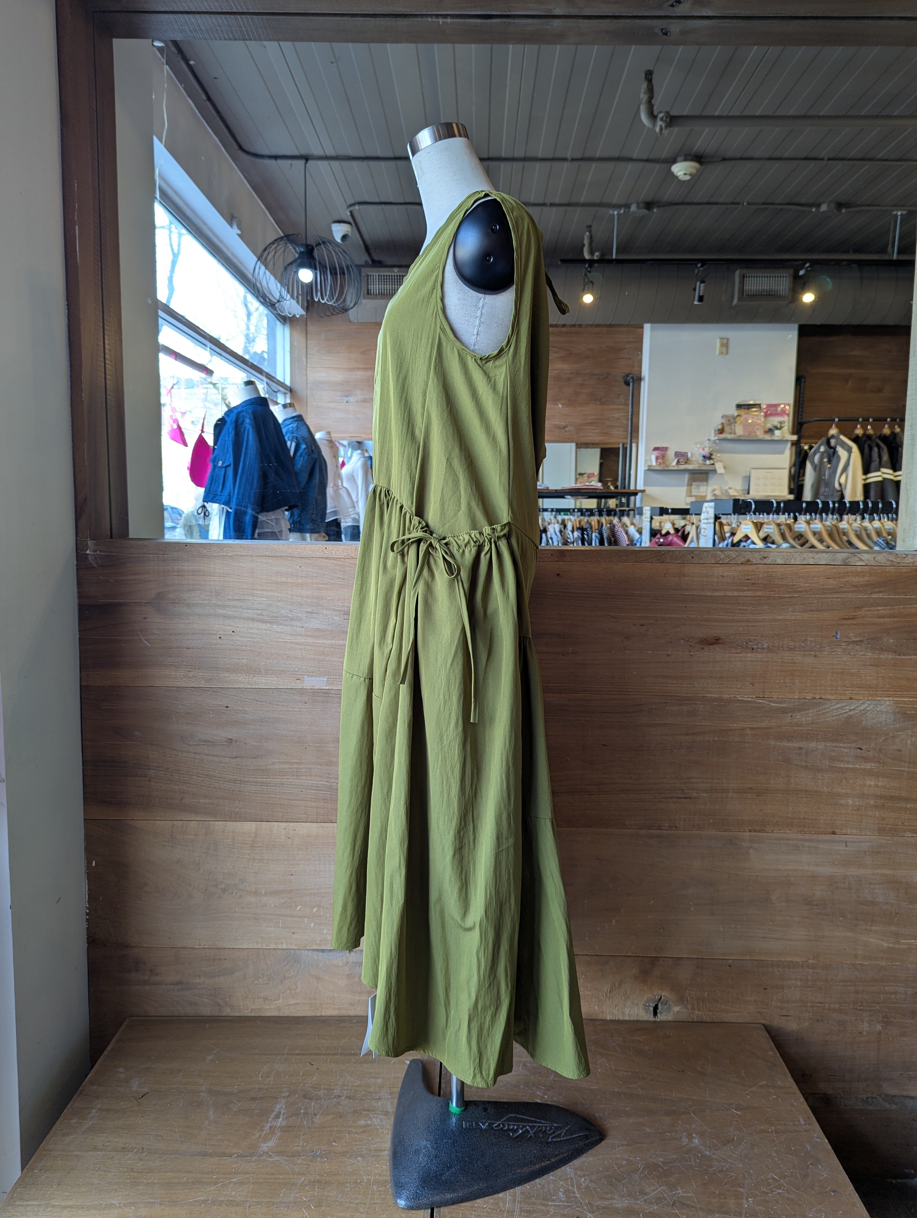 Verdant Echo Dress