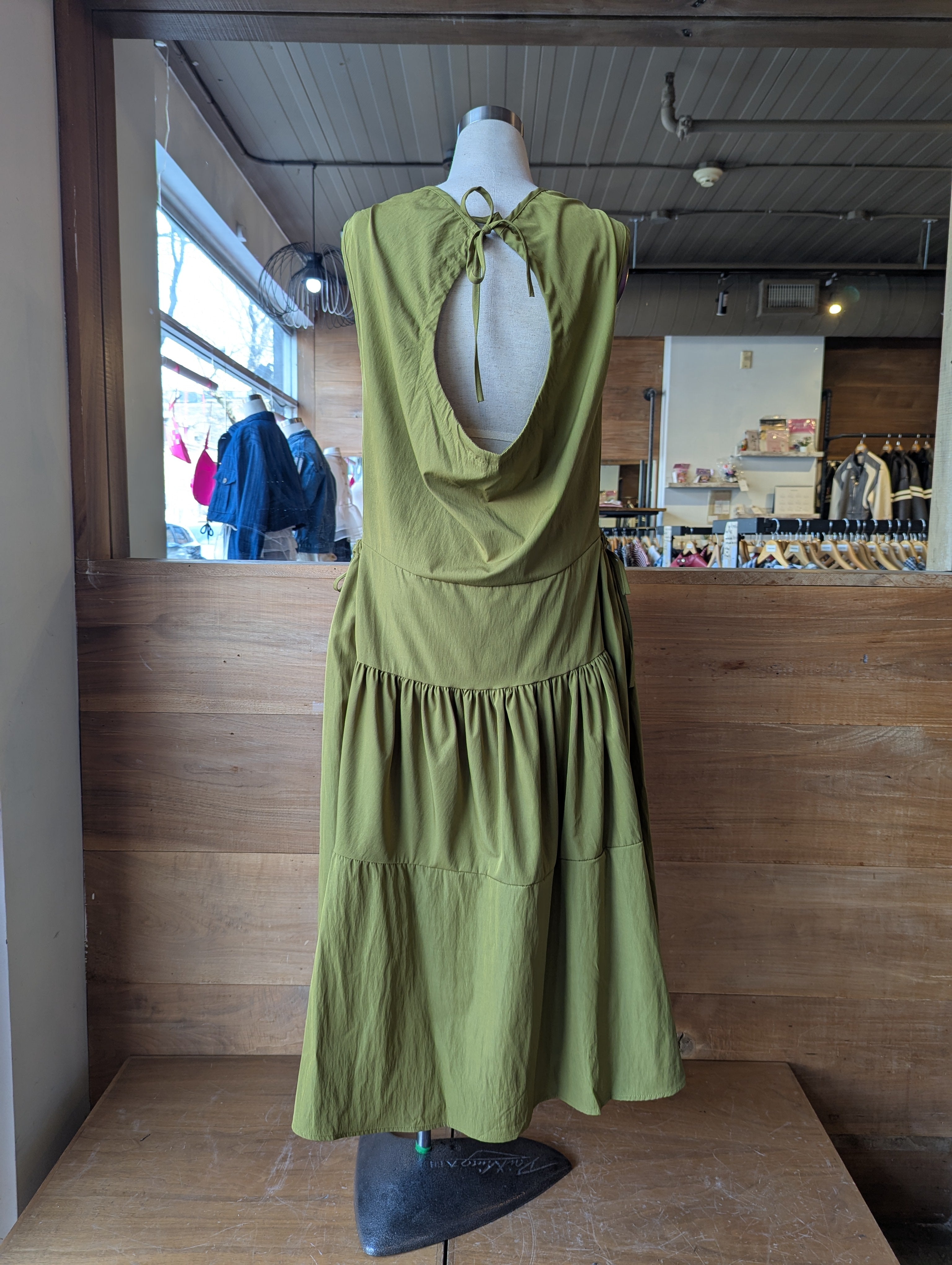 Verdant Echo Dress