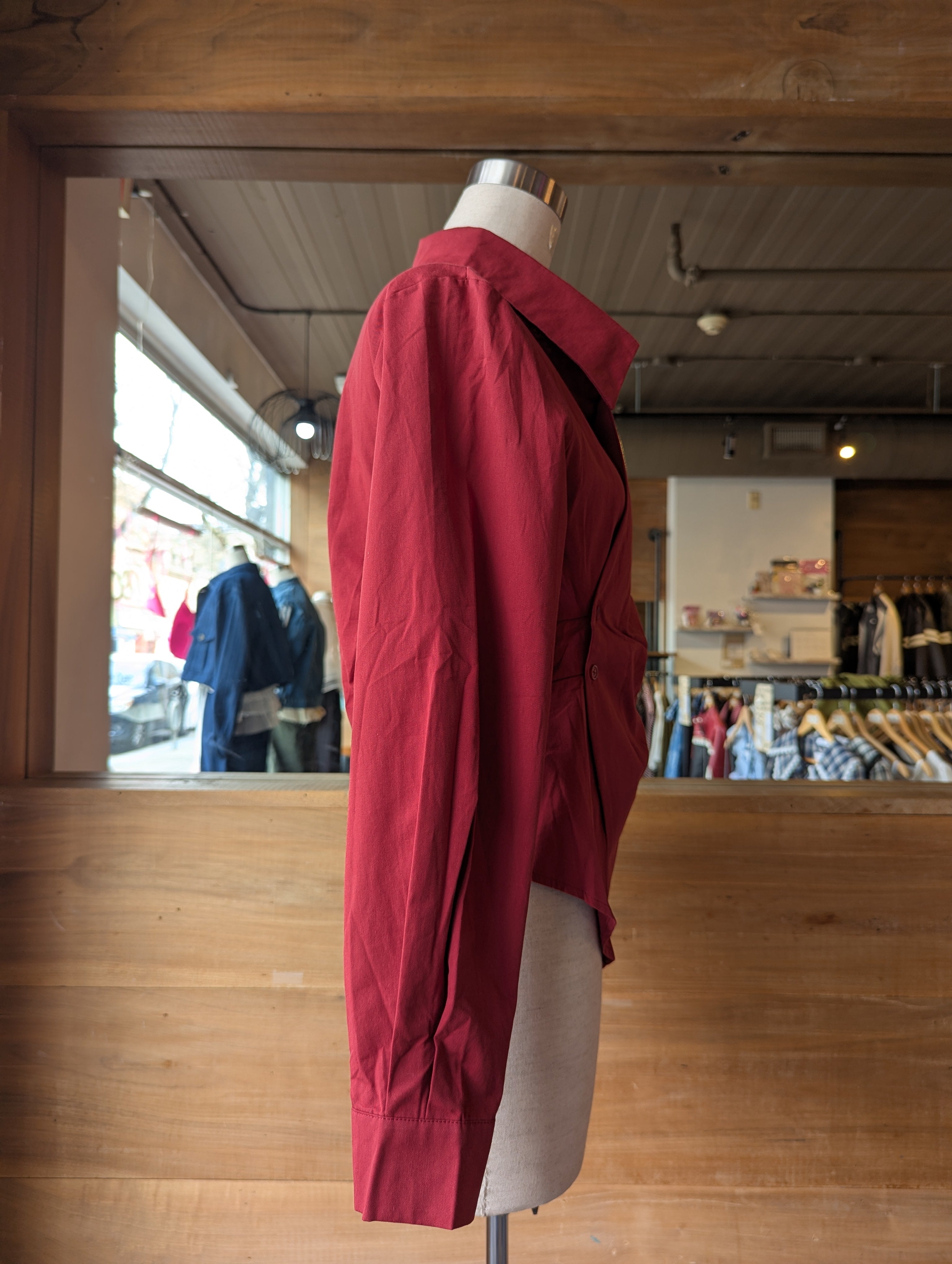 Gallery Wrap Blouse