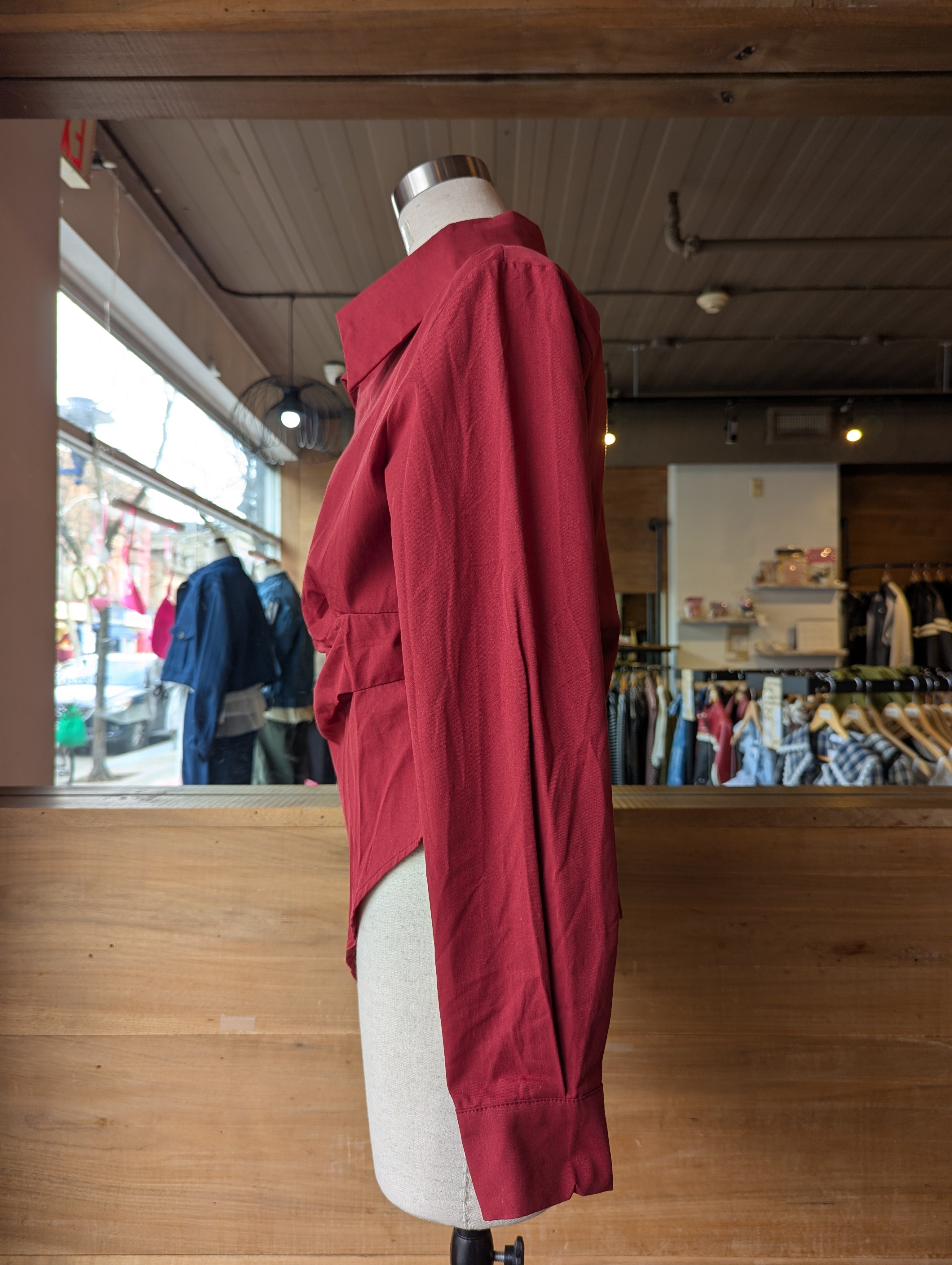 Gallery Wrap Blouse
