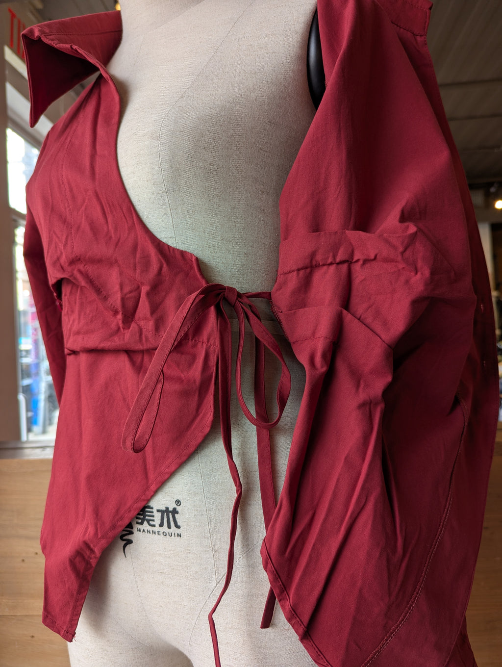 Gallery Wrap Blouse