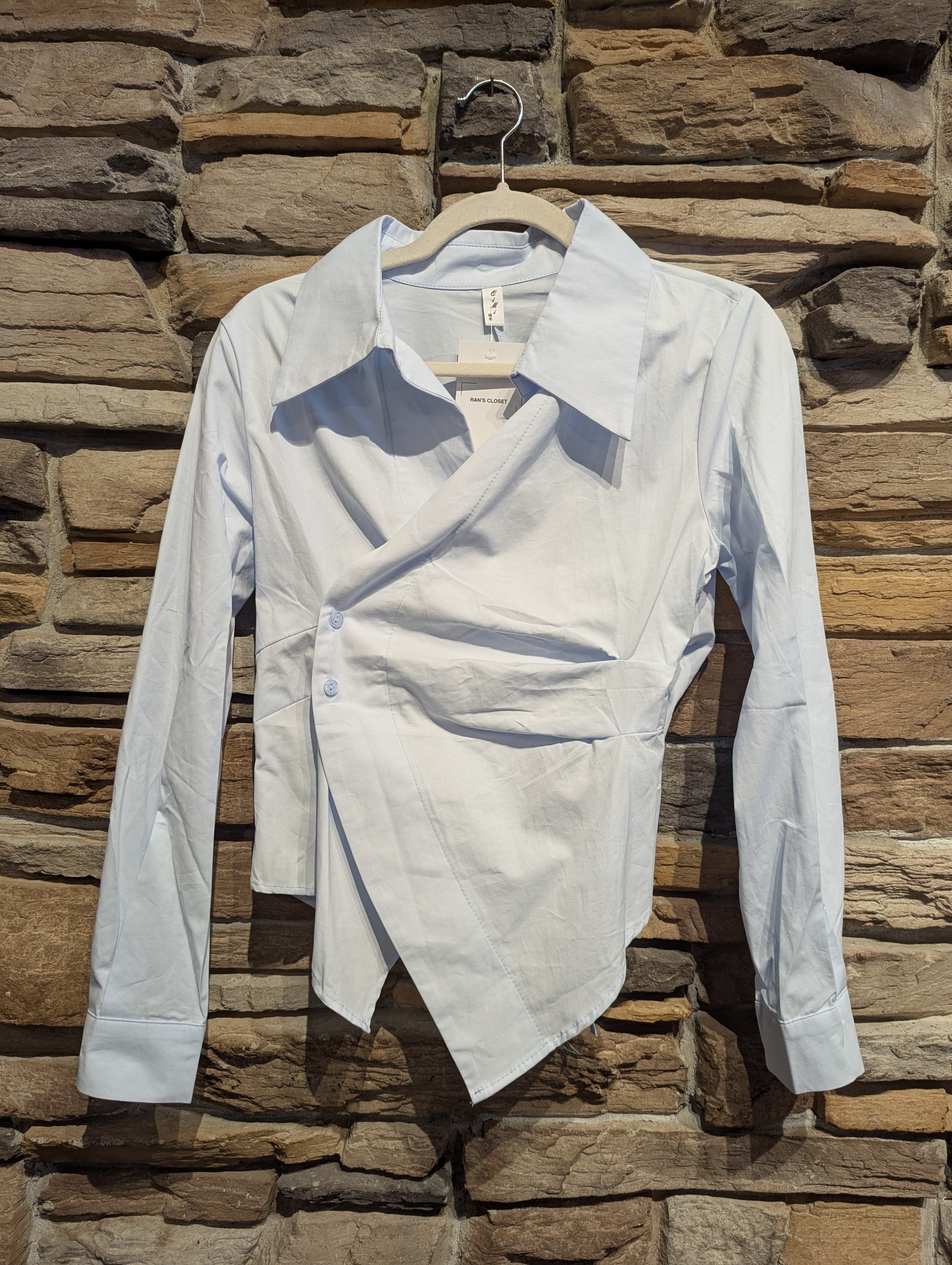 Gallery Wrap Blouse