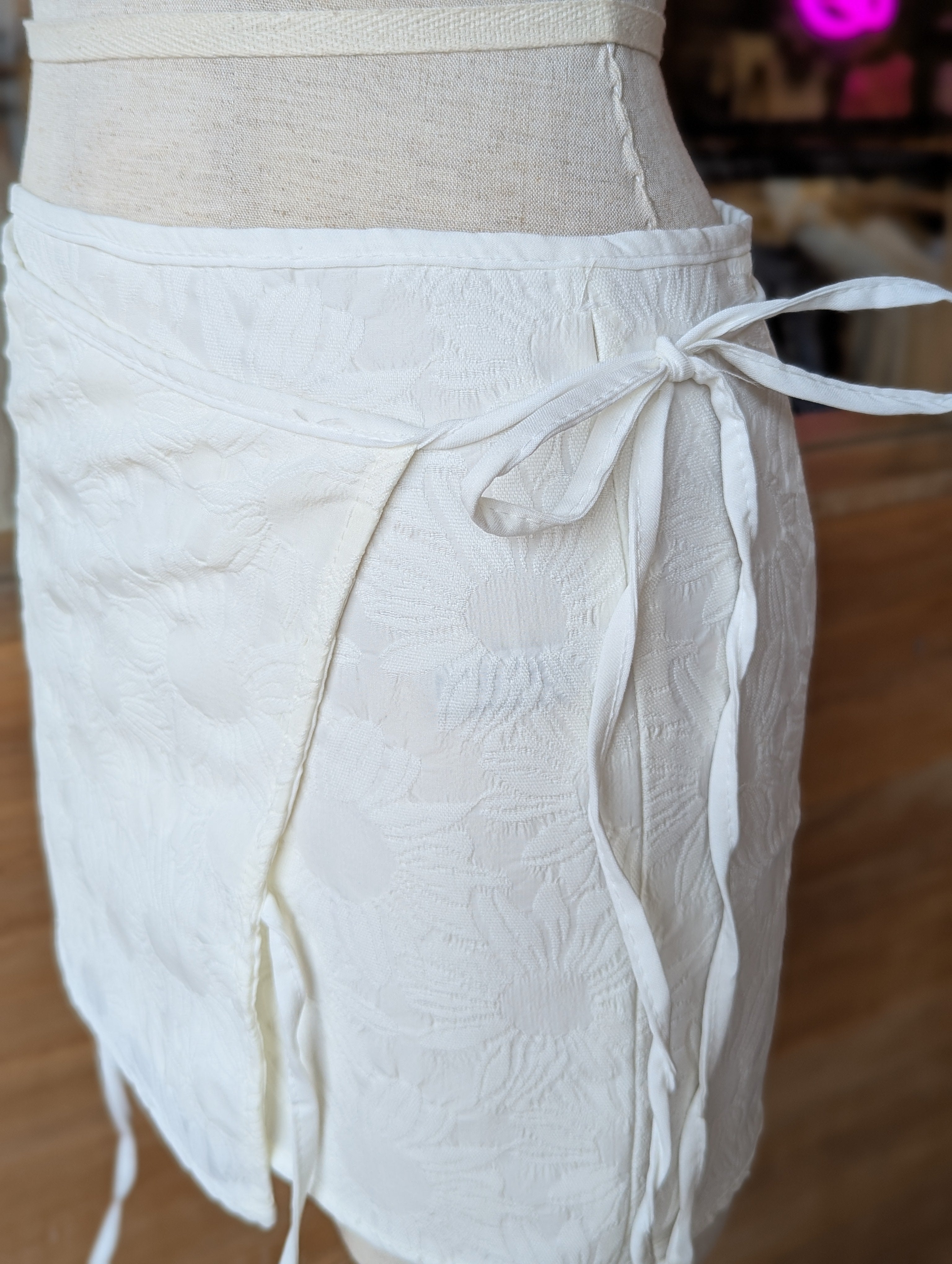 Soleil Wrap Mini Skirt