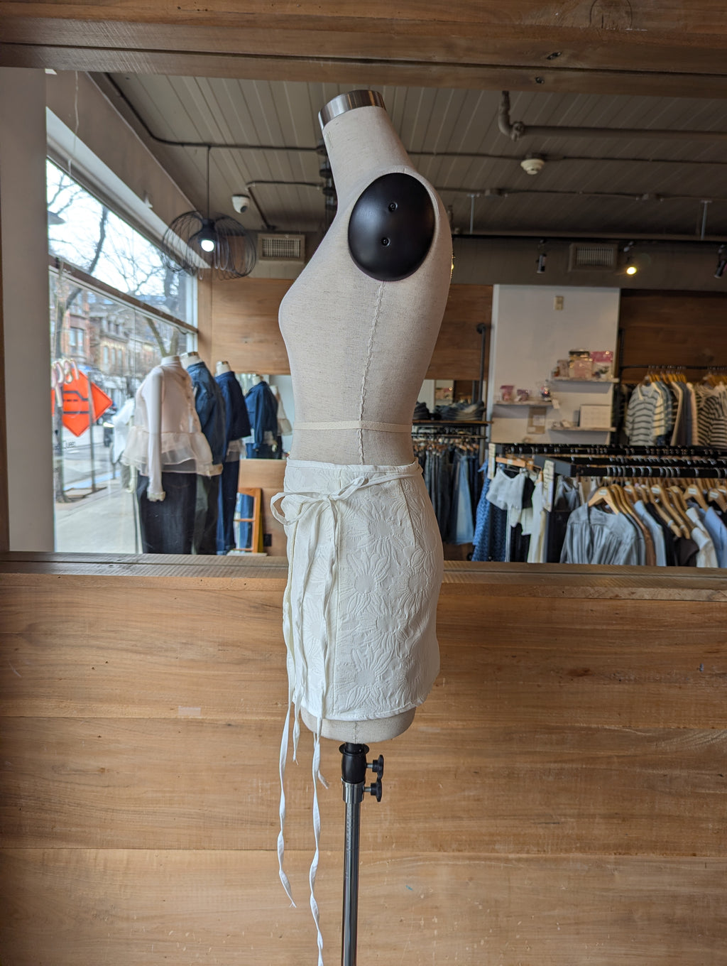 Soleil Wrap Mini Skirt
