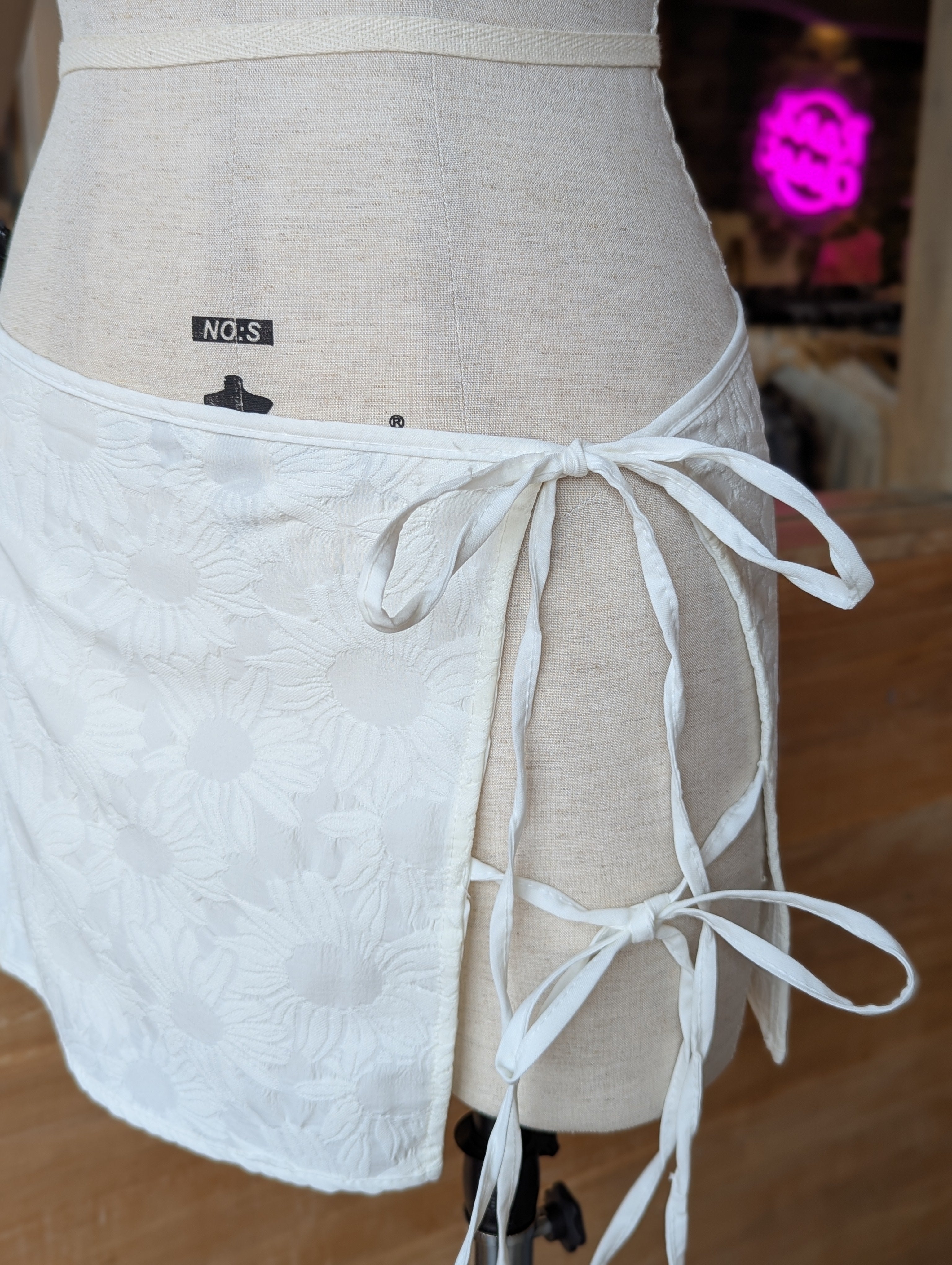 Soleil Wrap Mini Skirt