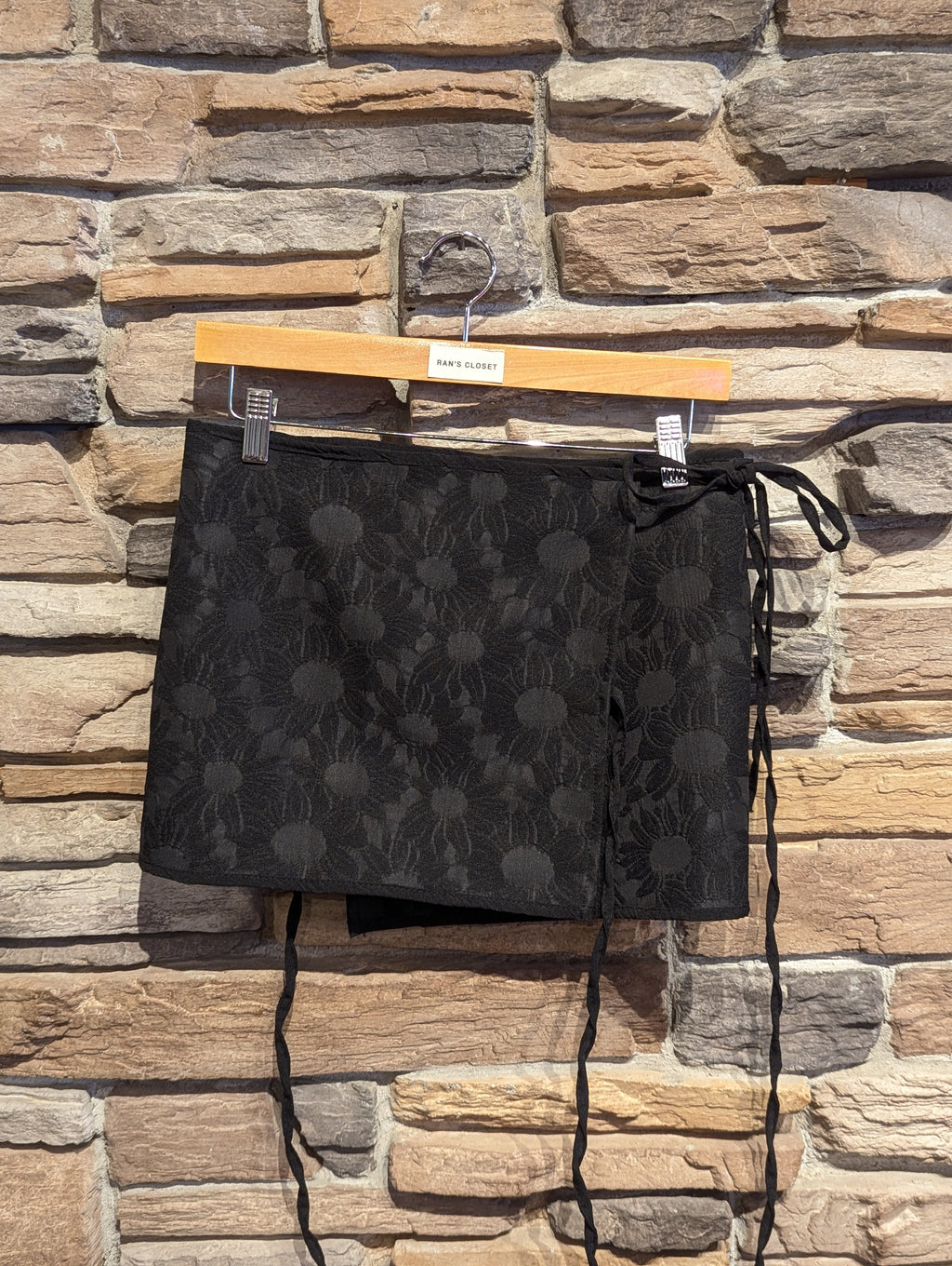 Soleil Wrap Mini Skirt