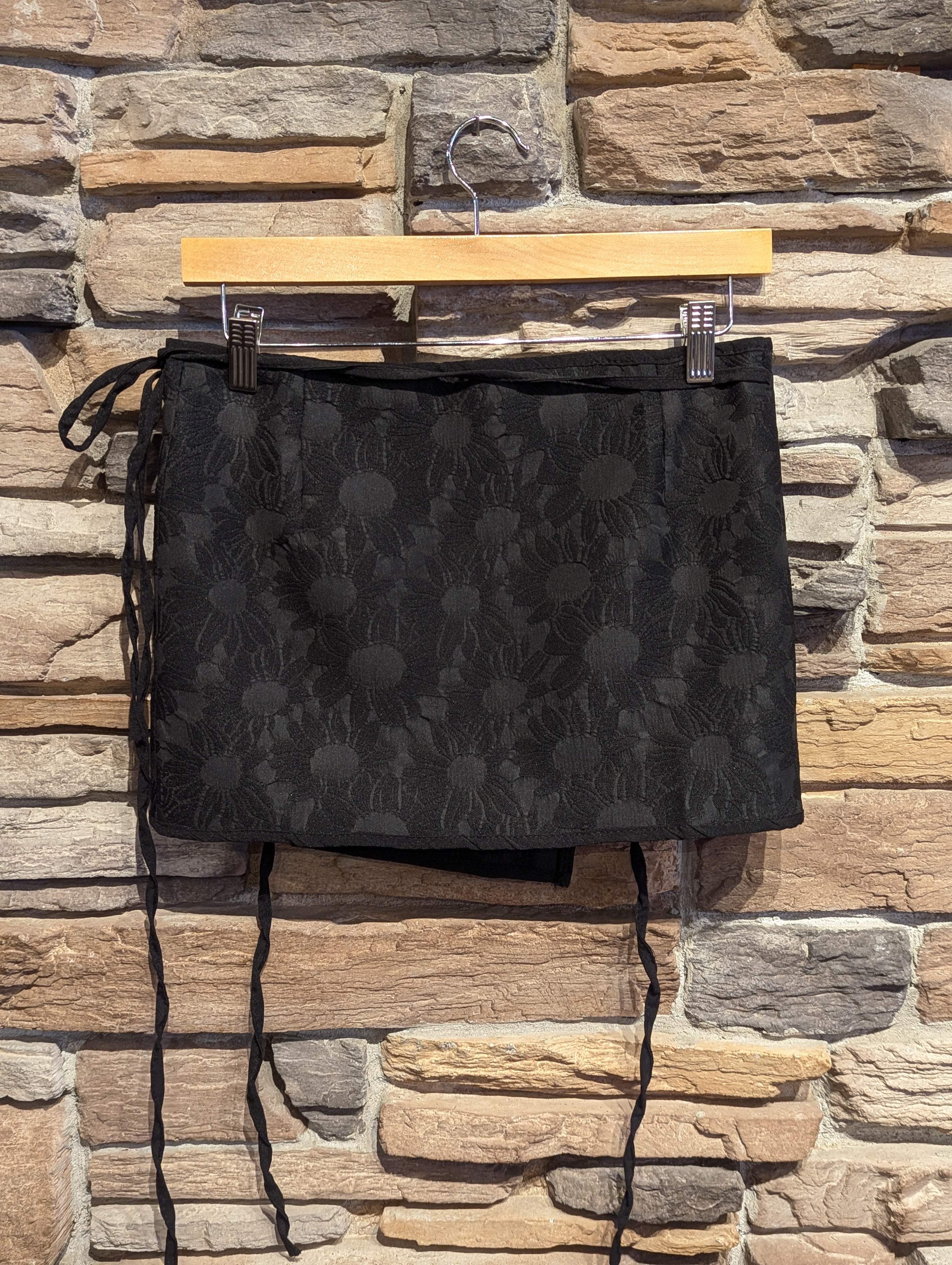 Soleil Wrap Mini Skirt