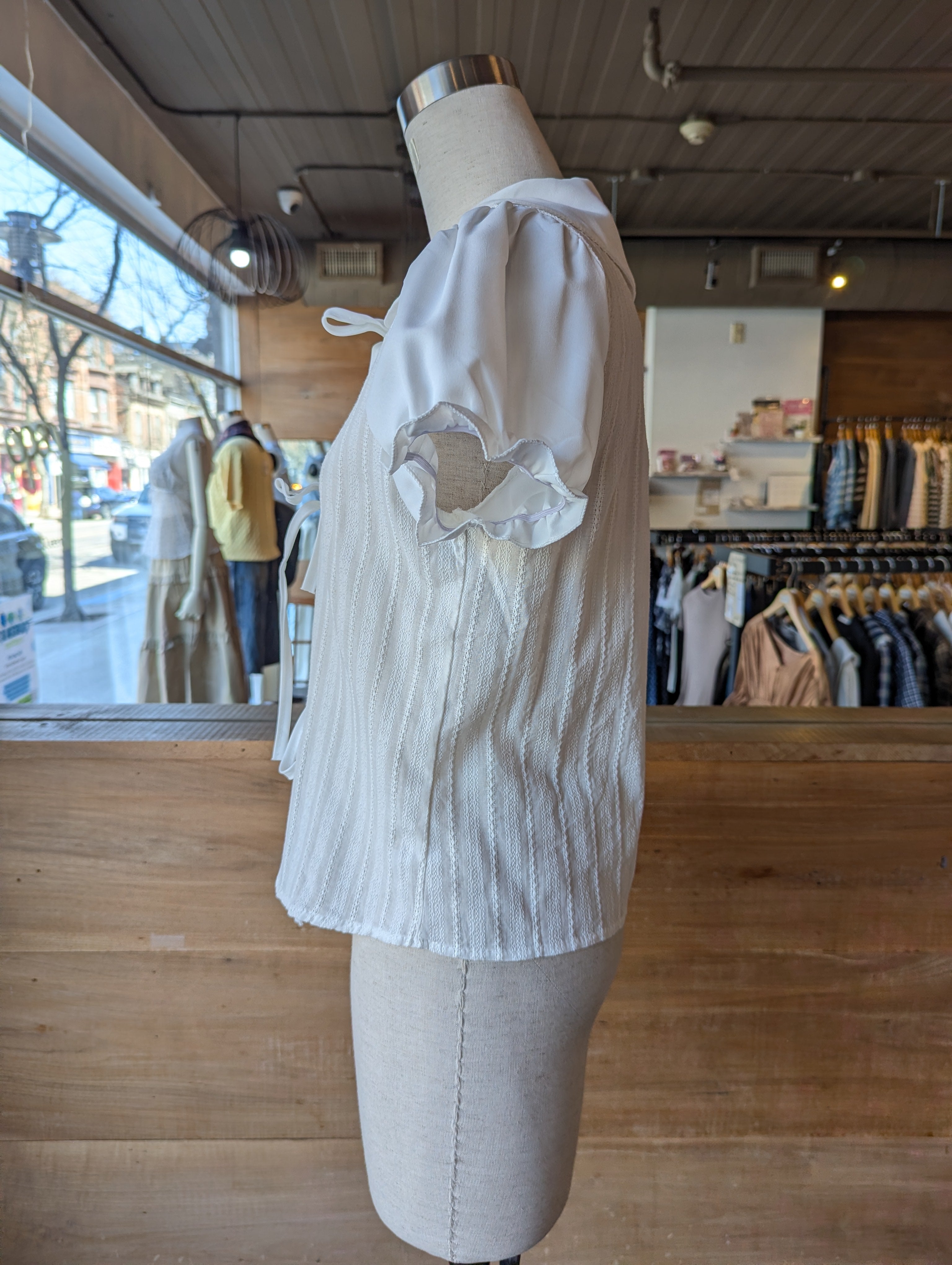 Porcelain Charm Top