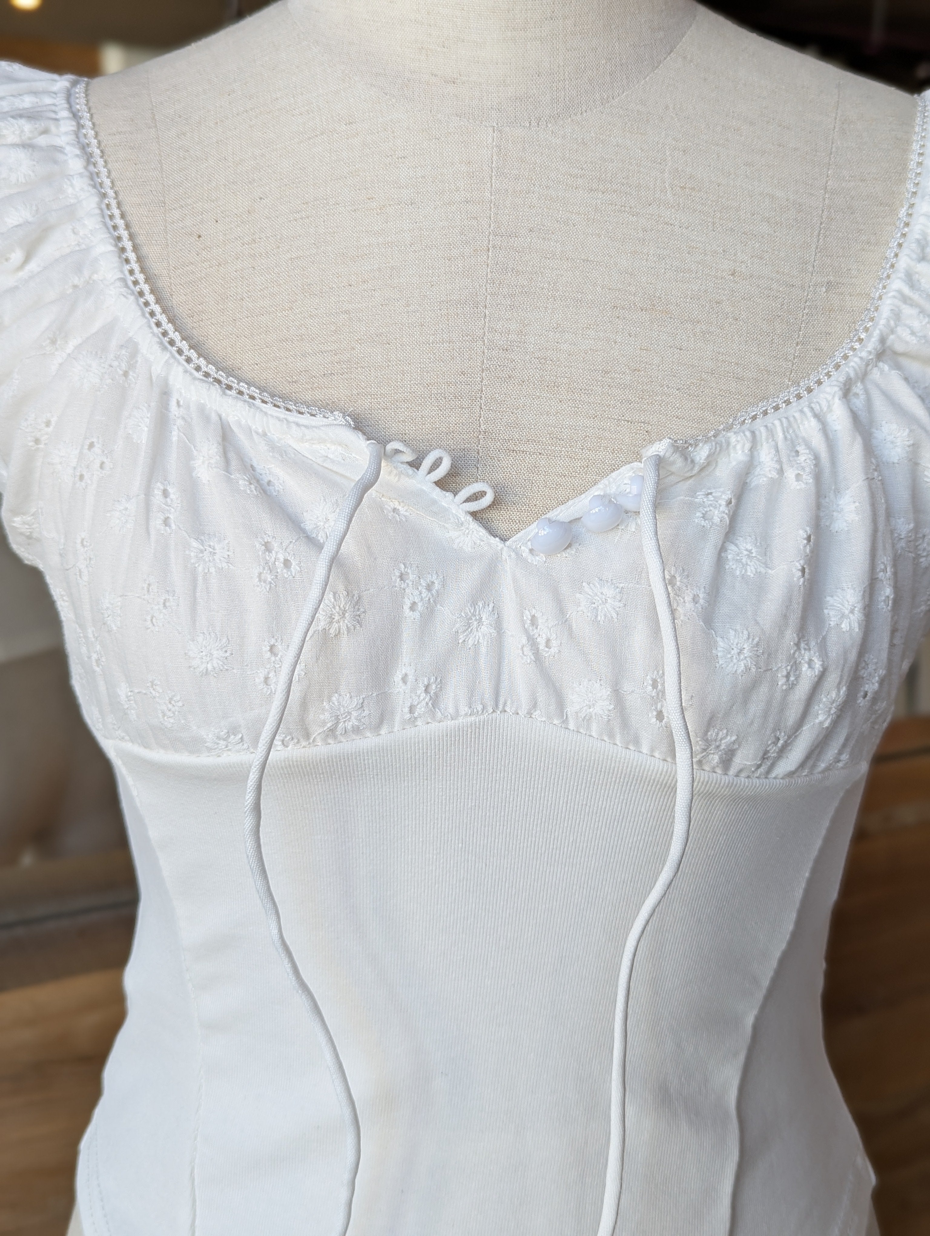 Meadowline Cap Sleeve Top