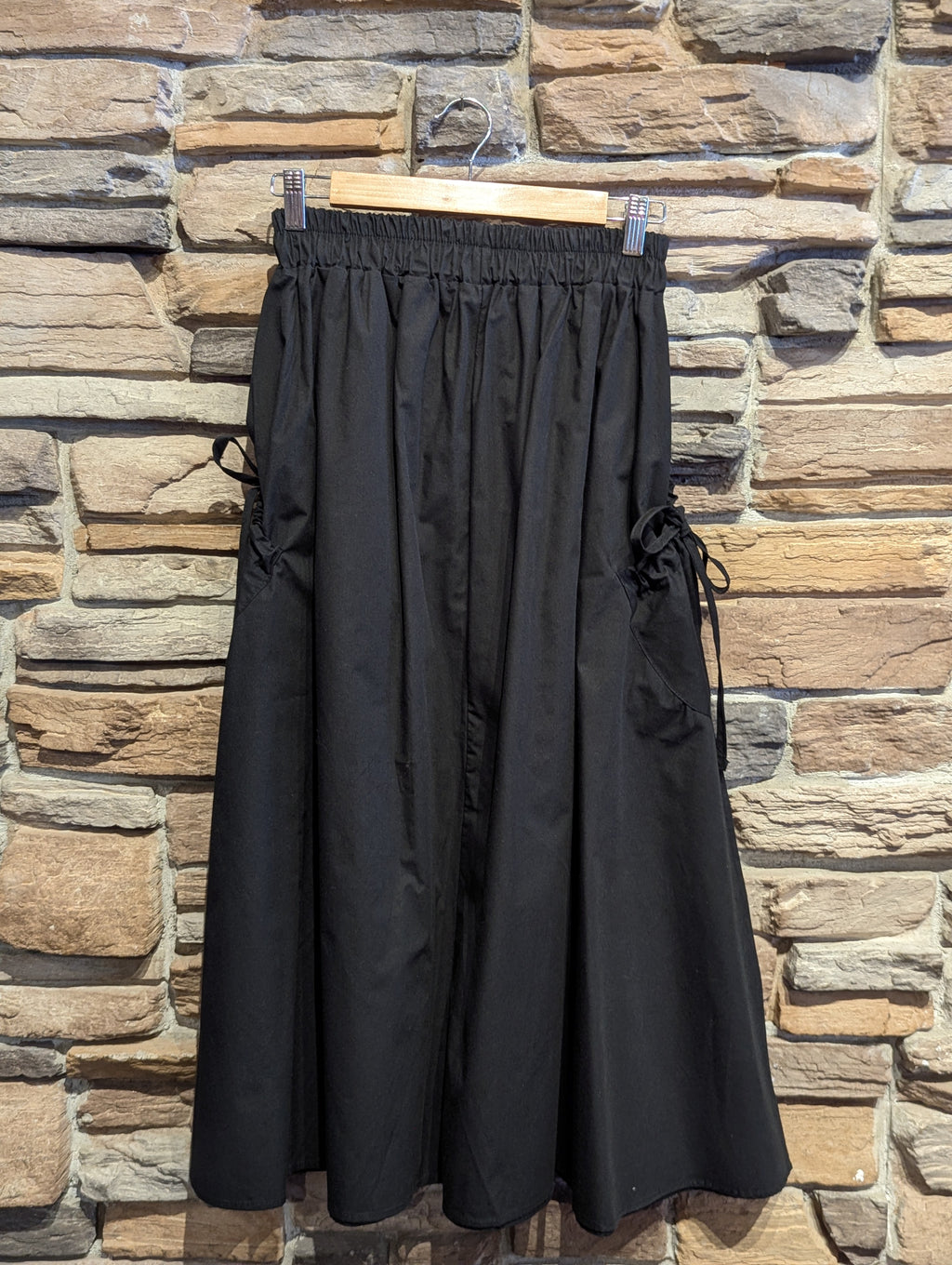Drawstring Pocket Utility Skirt