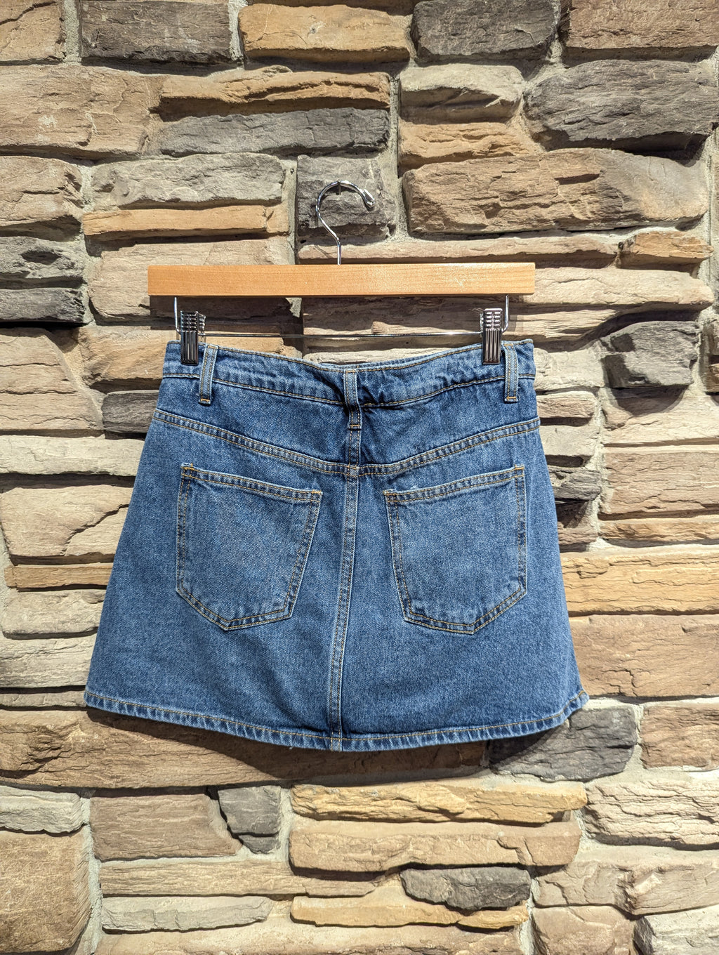 The Essential Denim Mini Skirt