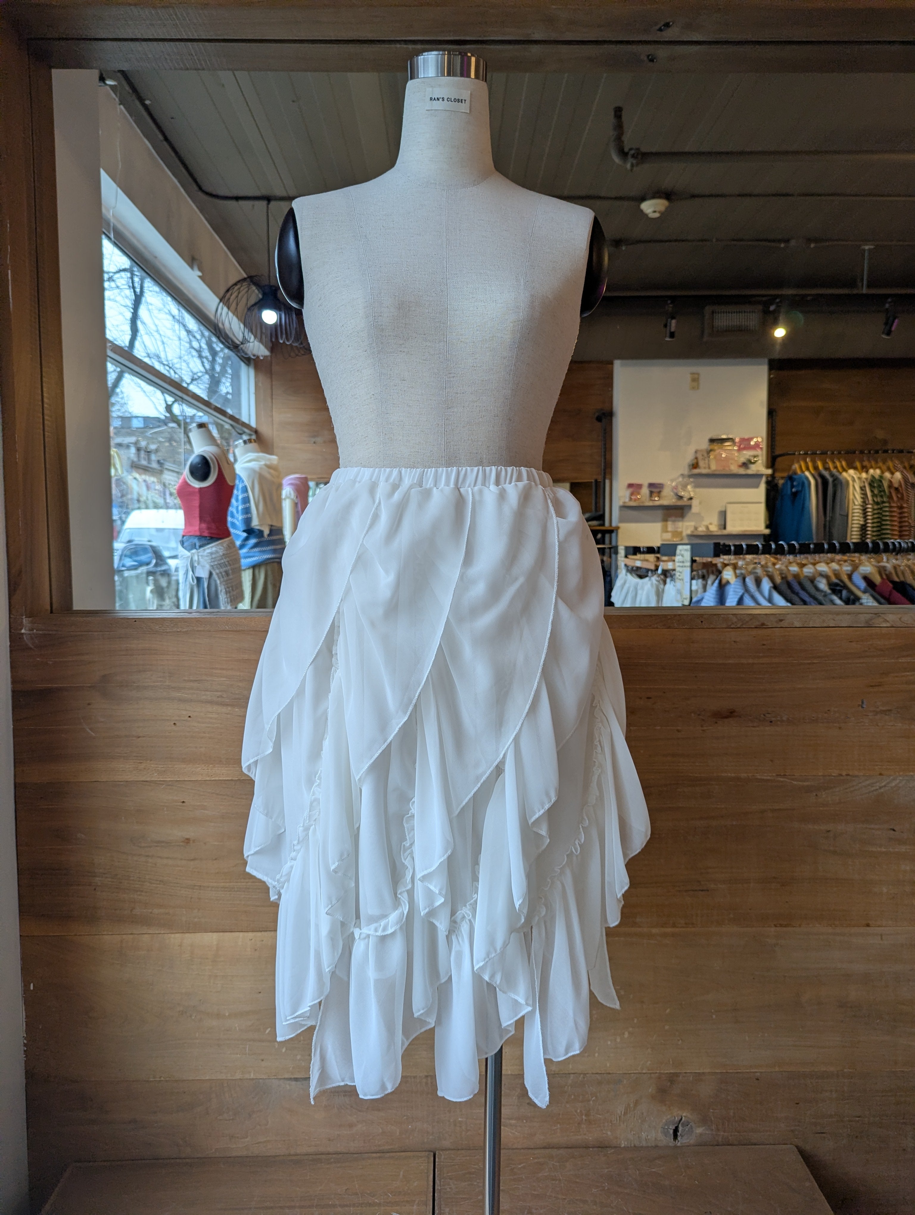 Waterfall Drape Skirt